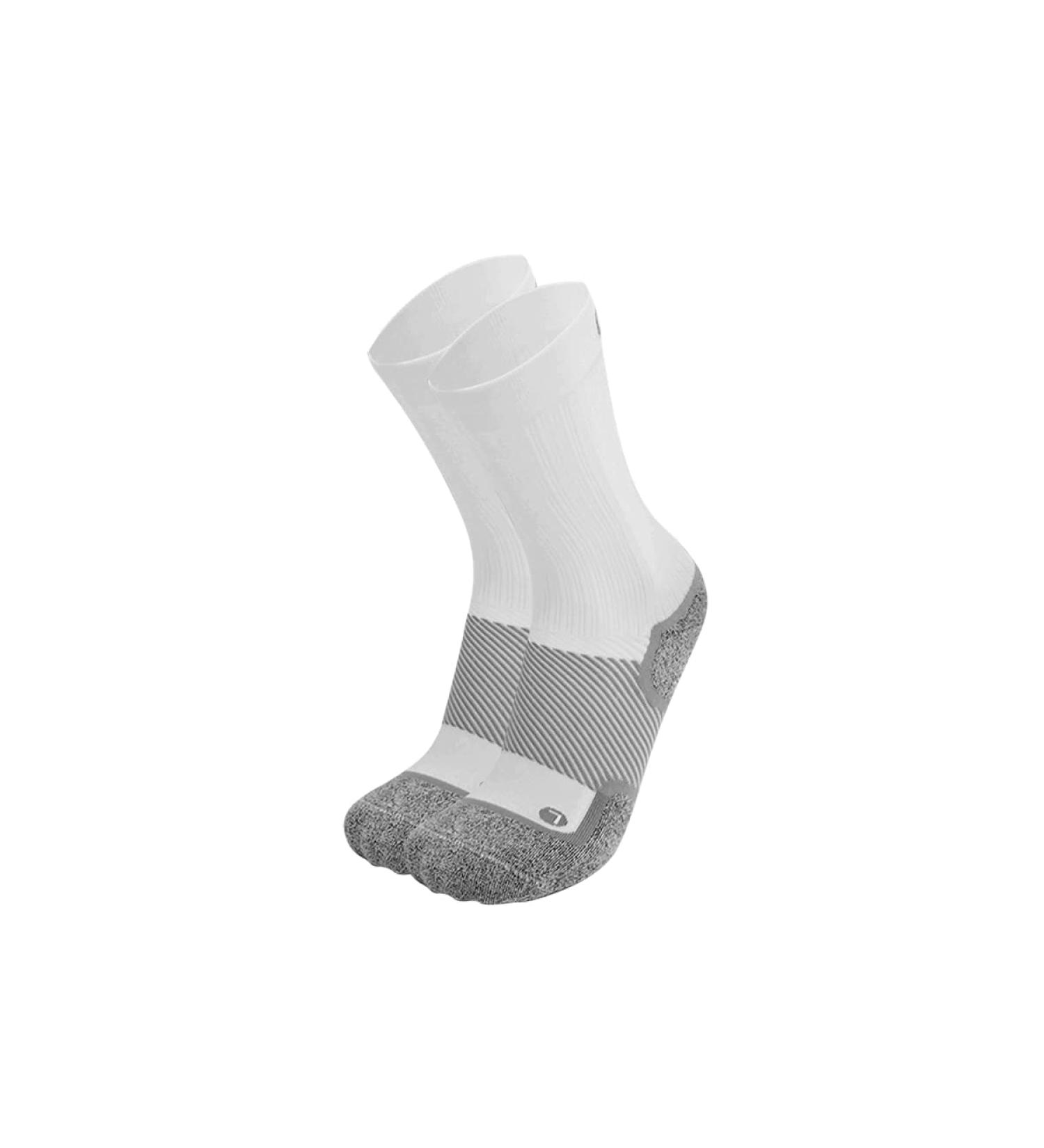 OrthoSleeve Diabetic & Neuropathy Non-Binding Wellness Socks - WC4 | Improves Circulation | Helps with Edema | 3 Pairs, White Crew, Size Medium - Buy Online on GoSupps.com