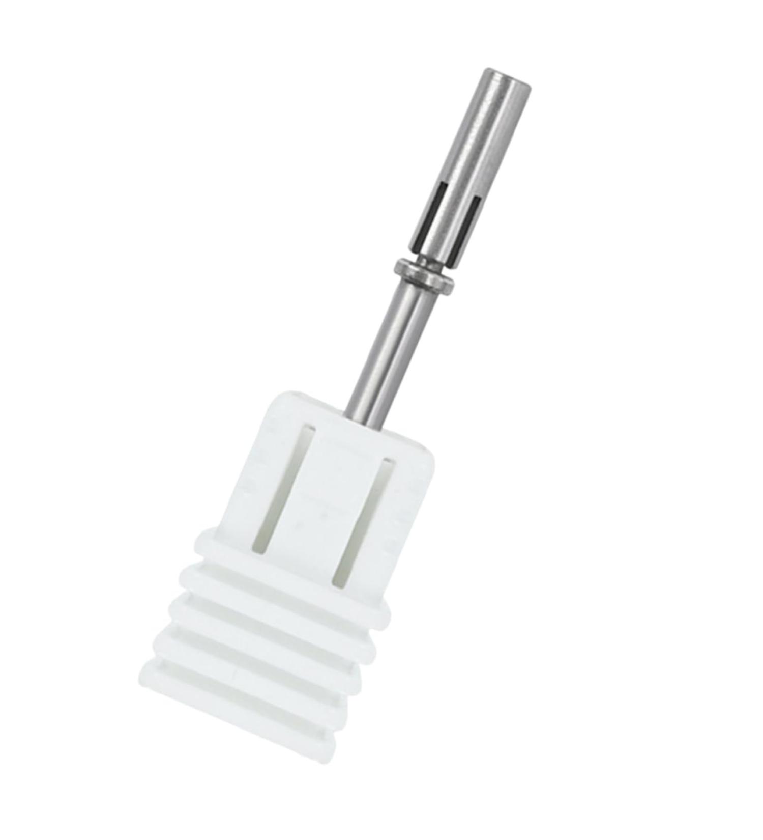 Healeved Nail Shank Stainless steel Bitstock replacement head polisher nail bits manicure sanding heads Nail flakes nail drill bits polishing head supplies manicure nail art tools portable - Buy Online on GoSupps.com