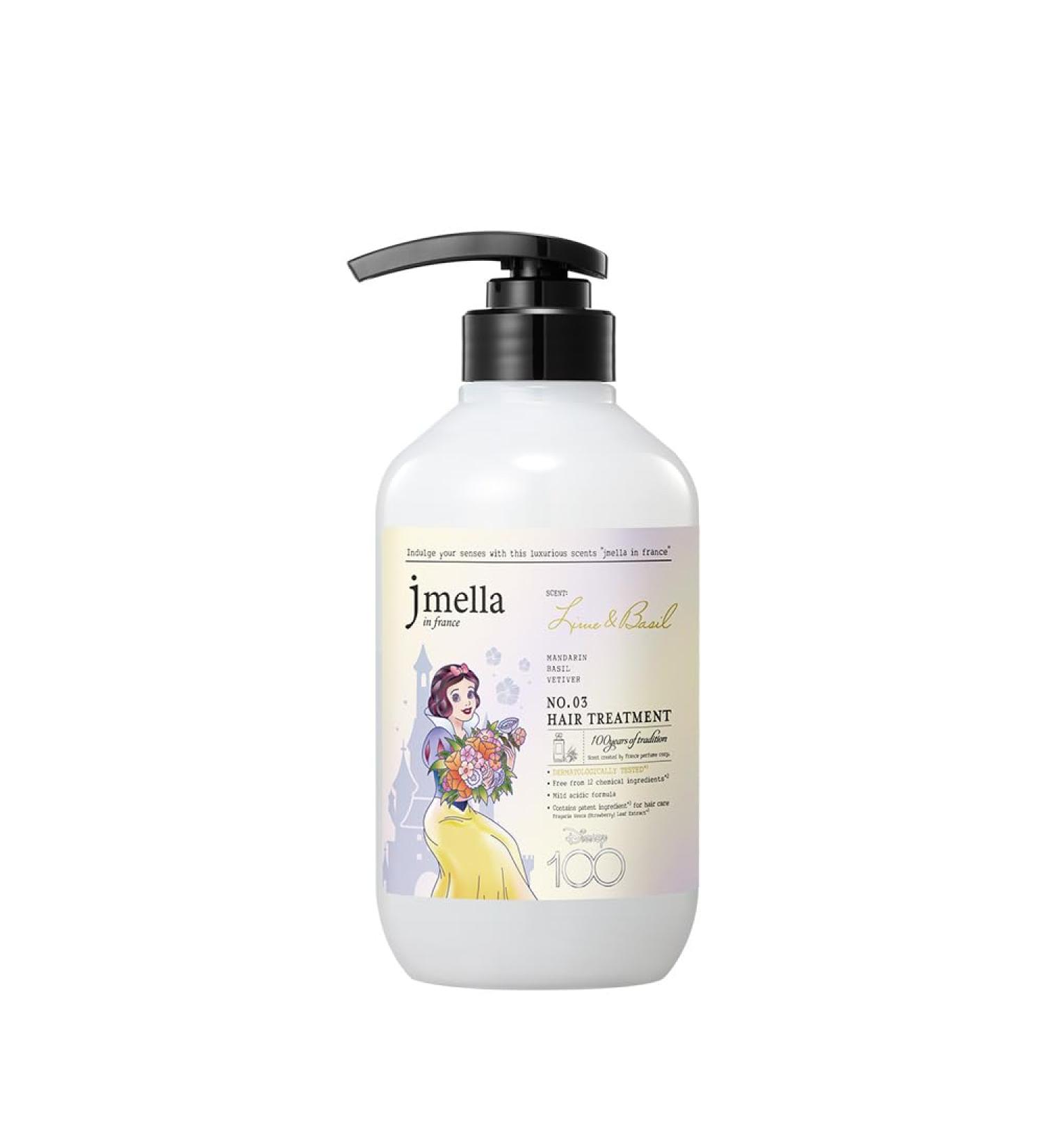 jmella IN FRANCE Disney Lime and Basil Conditioner 16.9 fl oz. Chemical free- Paraben free-17 types of amino acid complex-trawberry leaf extract Disney Lime and Basil Treatment 16.9 Fl Oz (Pack of 1) - Buy Online on GoSupps.com