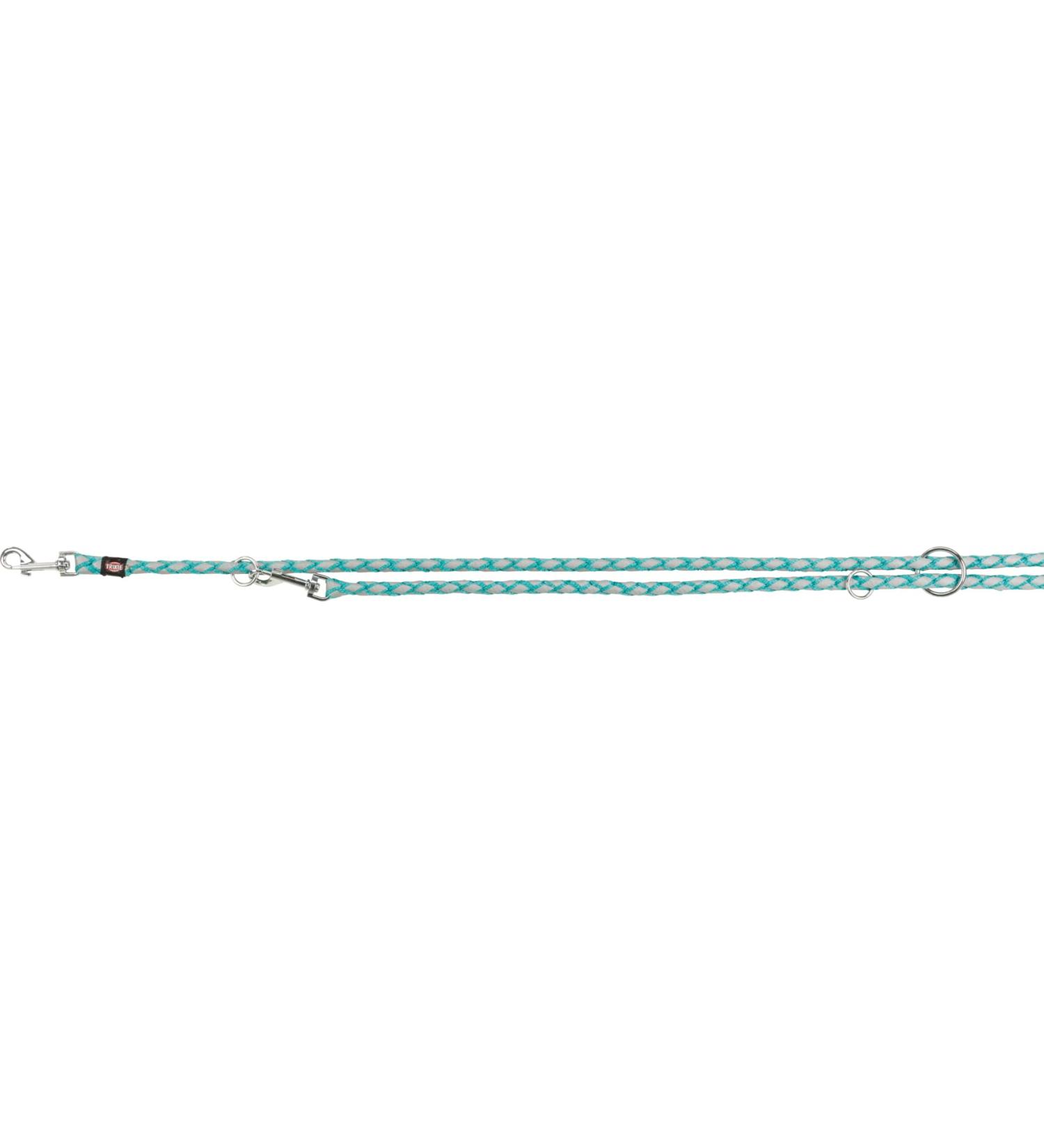 Buy Trixie Dog Leash Cavo V-Line L-XL - Adjustable 2.00m Leash for Large Dogs with Reflective Elements - Ocean Color - Buy Online on GoSupps.com