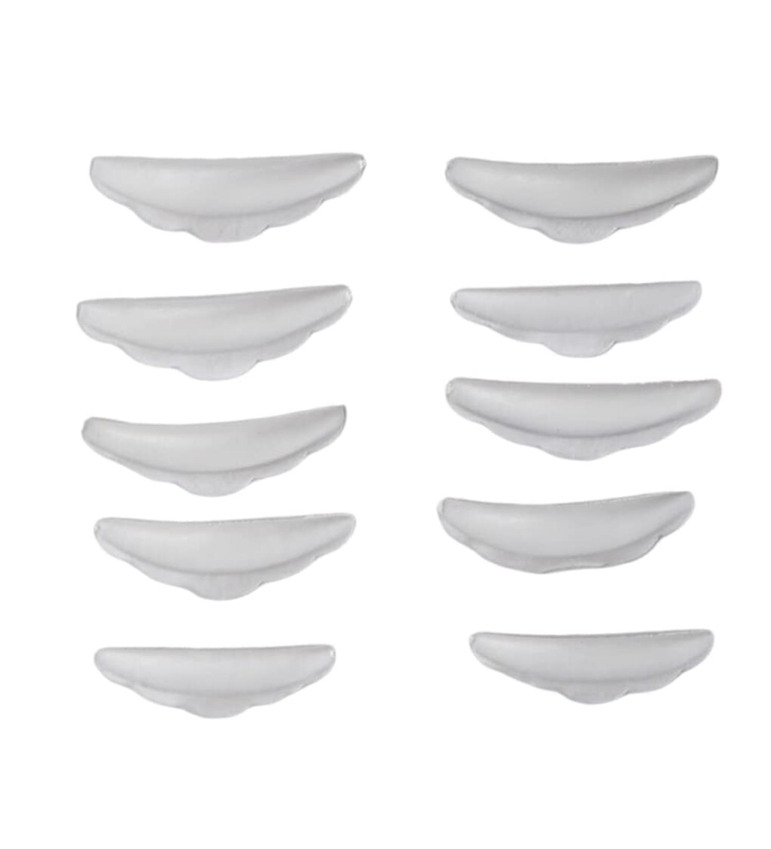 AUklOPVZZ 5 Pairs Lash Curlers Lashes Lift Eyelash Tool Domestic Household Eyes Hair Brush Fashionable for Adults Beautifying Transparent - Buy Online on GoSupps.com
