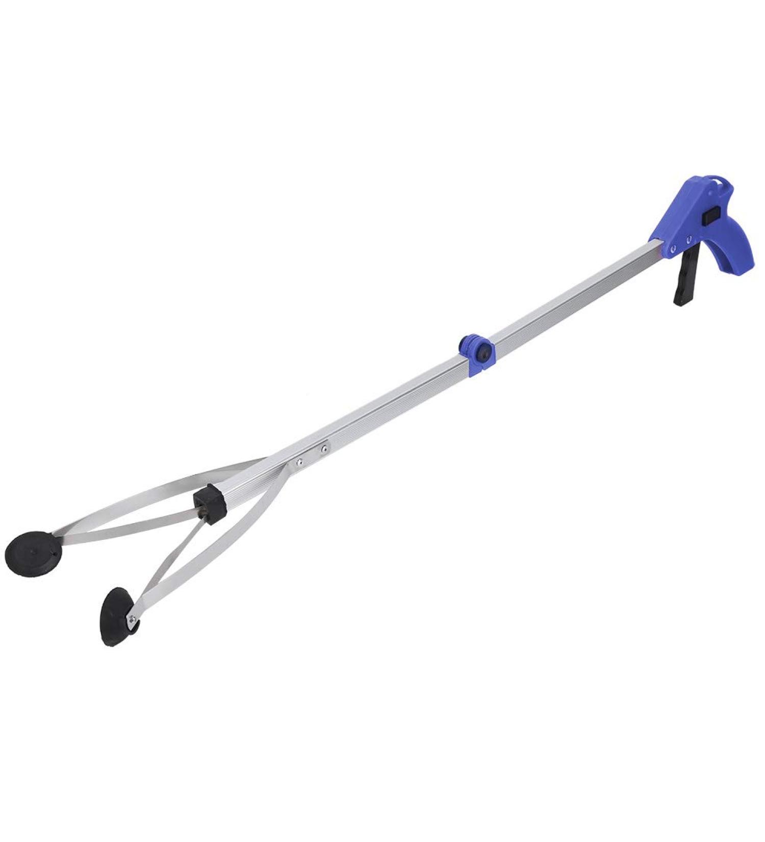 Grabber Reacher Tool - Trash Claw Grabbers & Litter Picker for Easy Waste & Garden Cleanup (Blue Handle - Buy Online on GoSupps.com