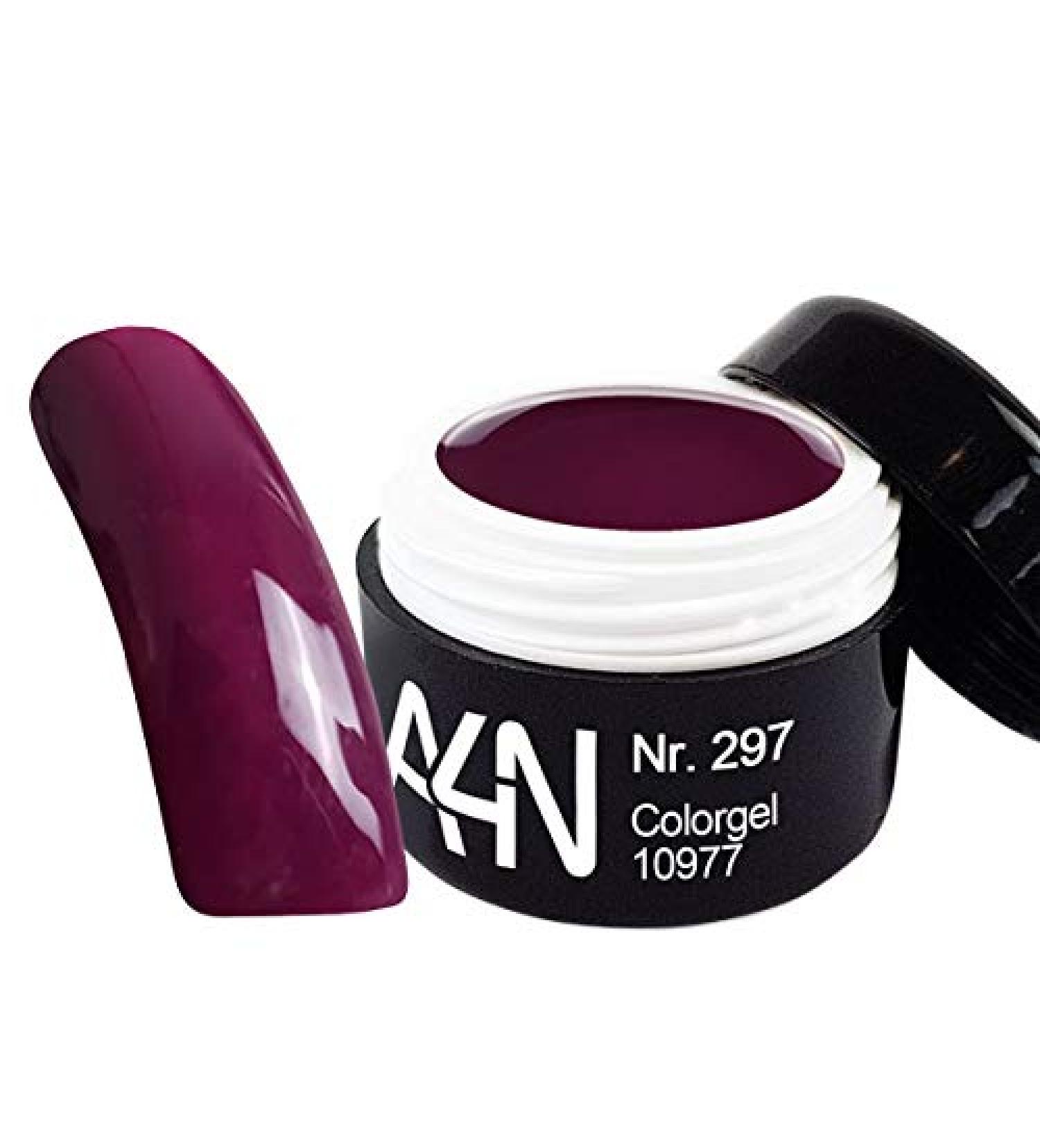 UV/LED Color Gel No.297 Bordeauxviolet - High Coverage 5ml | International Shipping Available - Buy Online on GoSupps.com