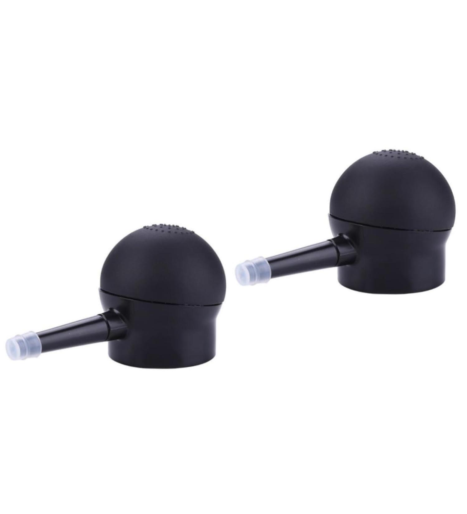 SOESFOUFU 2 Pcs Silicone Nozzle Thickening Hair Spray Hair Styling Spray Applicator Black - Buy Online on GoSupps.com