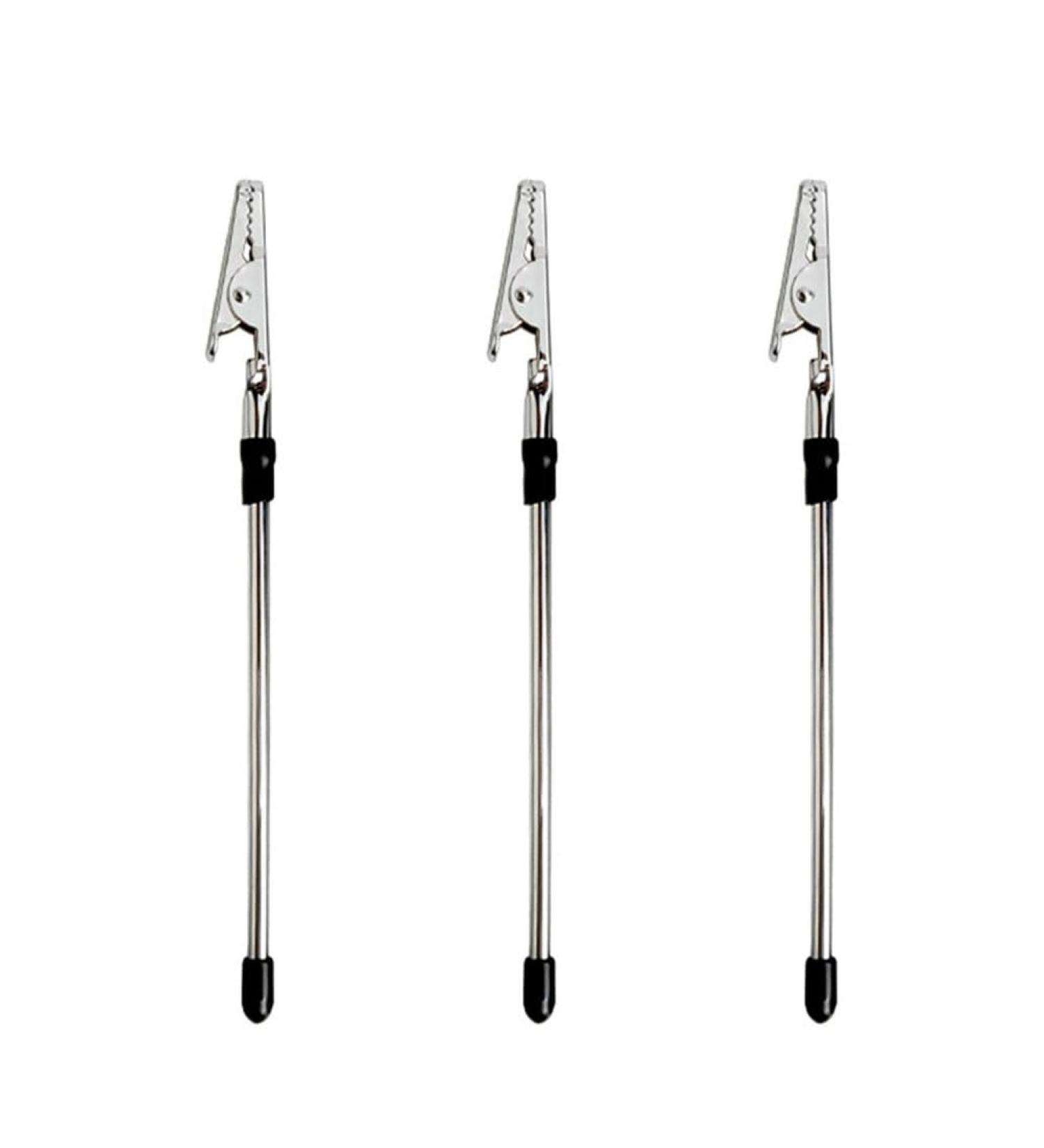 3PCS Metal Jewelry Helper Tool Set - Bracelet Clasp & Necklace Assistance Tool (Silver) - Buy Online on GoSupps.com