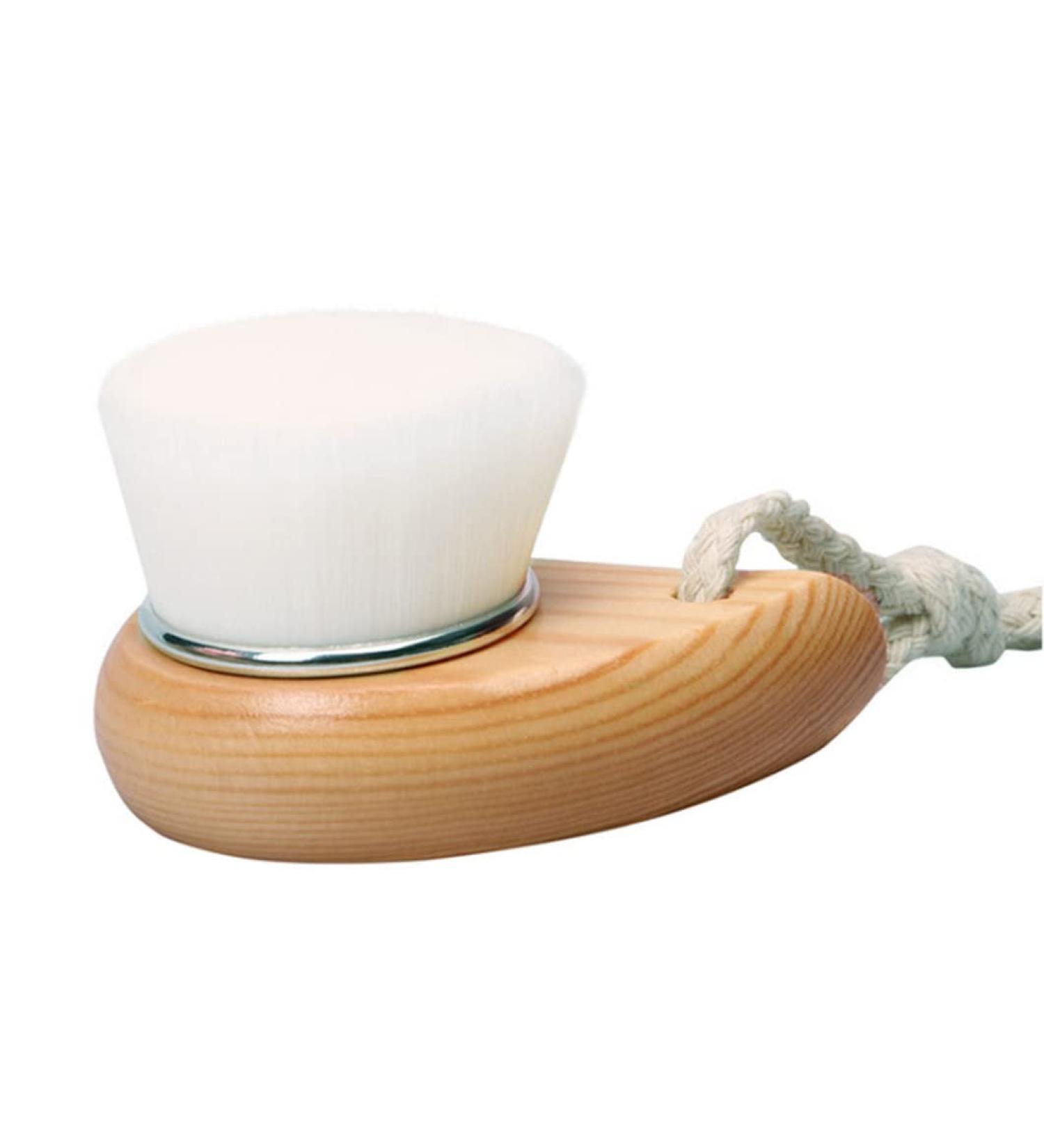 facial cleansing brush manual Washing Brush Facial Wooden Manual Soft Artificial Deep Cleansing for Deep Pore Cleaning Supplies - Buy Online on GoSupps.com
