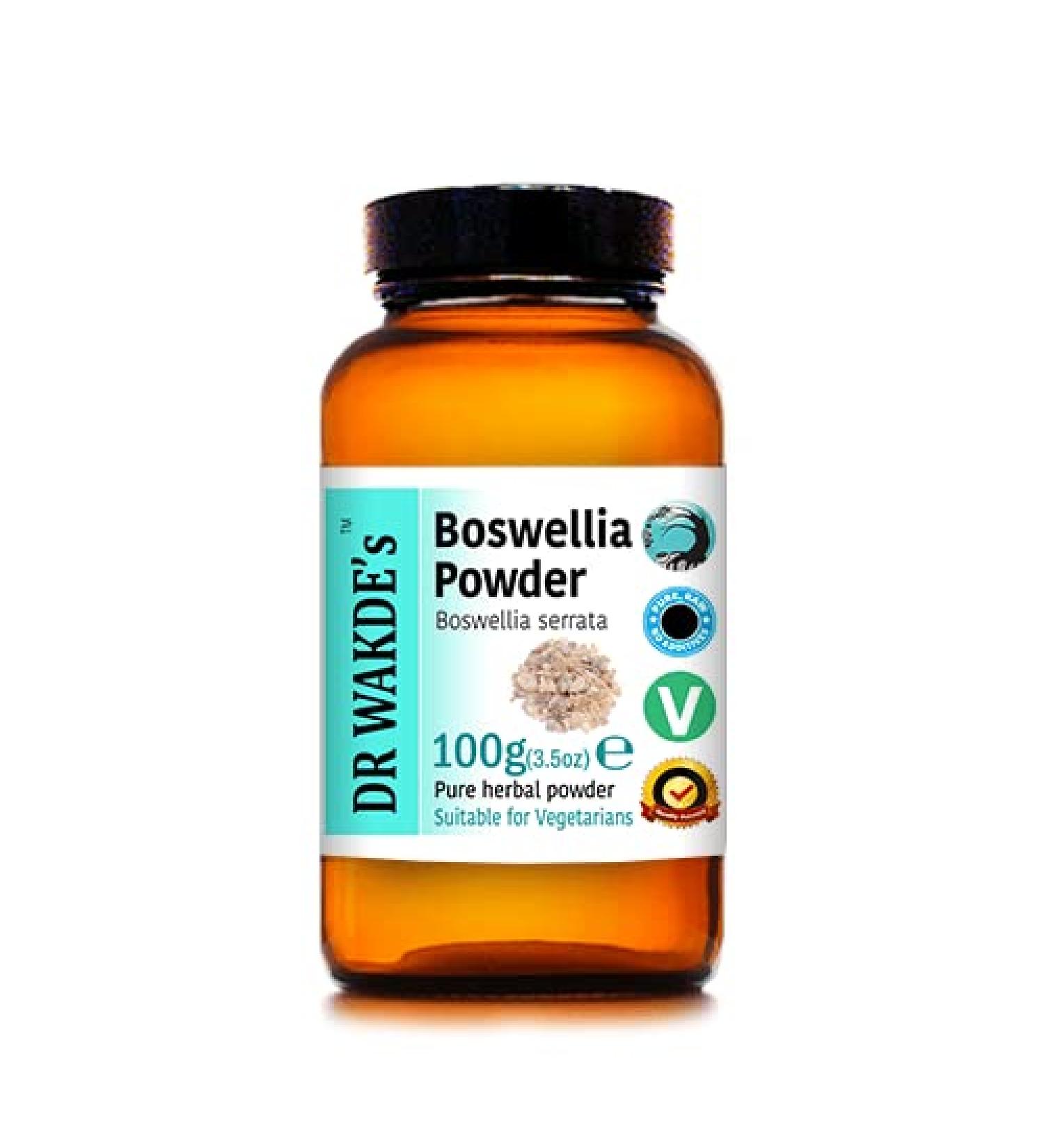 Buy Boswellia Powder (Boswellia serrata) 100g - Premium Salai Guggul for Natural Health Benefits - International Shipping Available - Buy Online on GoSupps.com
