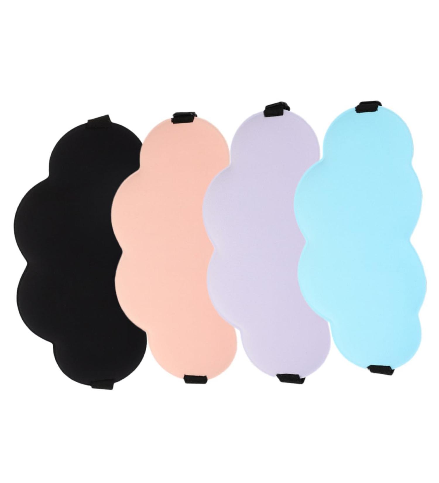 Didiseaon 4pcs 3D Eye Masks - Comfortable Sleeping Masks for Men & Women | Elastic Slow Rebound Sponge Blindfolds for Travel & Sleep - Buy Online on GoSupps.com
