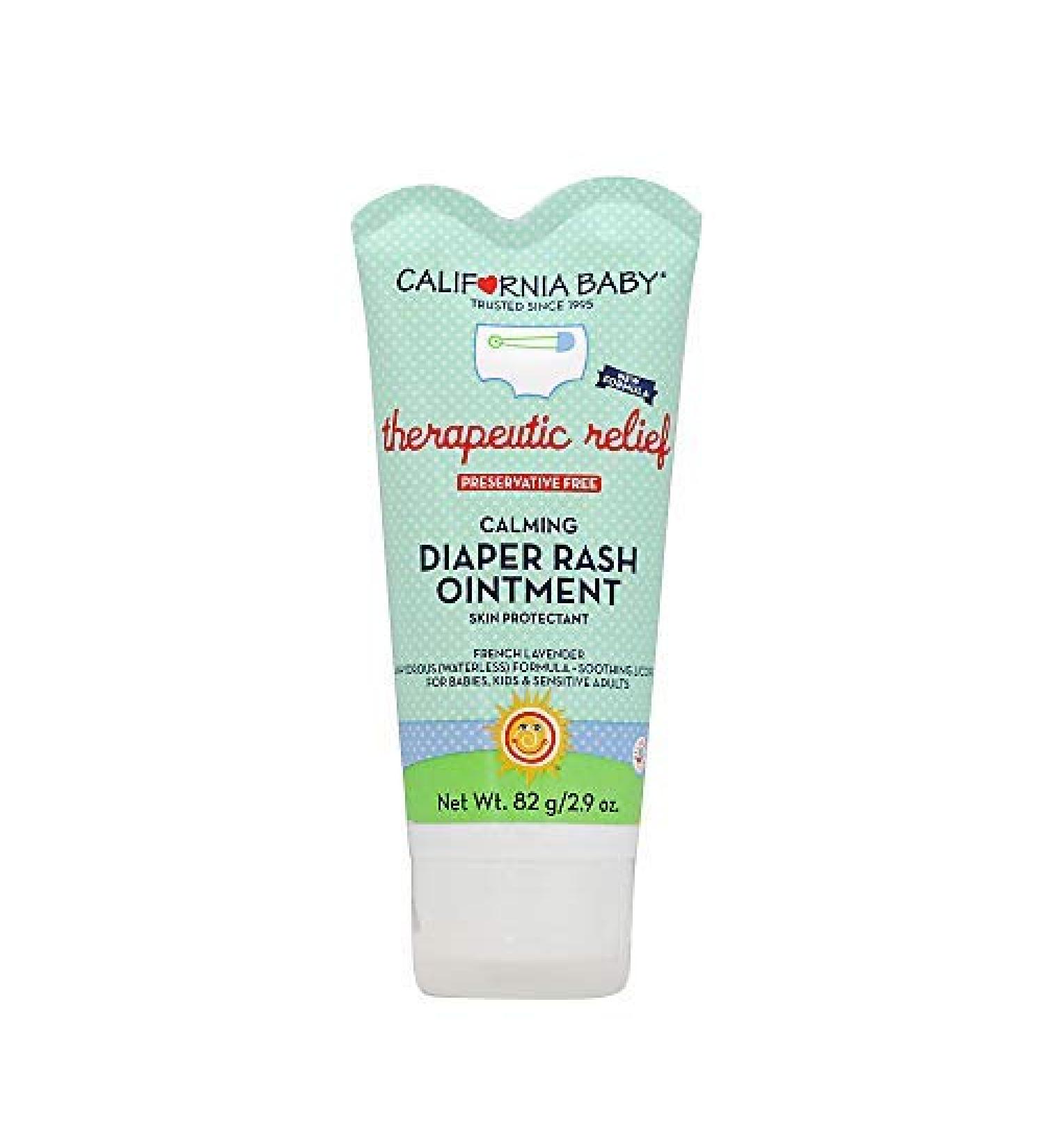 California Baby Calming Diaper Rash Ointment | USDA-Certified Bio-Based Formula | Lavender Scent | Allergy-Friendly | 2.9 oz Baby Diaper Rash Cream - Buy Online on GoSupps.com