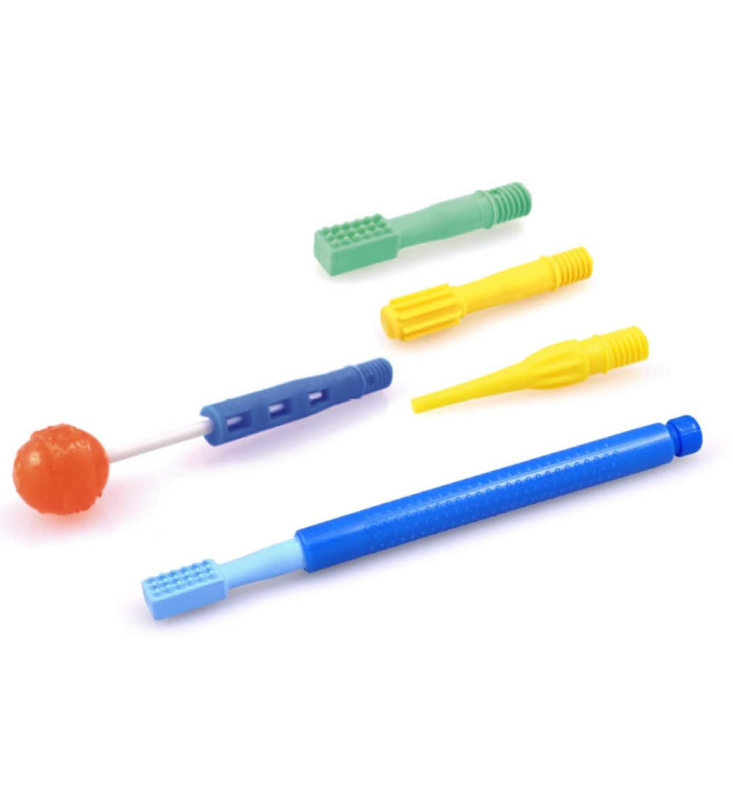 ARK Z-Vibe Vibrator Basic Set - 5 Attachments for Oral Stimulation & Sensory Support | Enhance Communication Skills - Buy Online on GoSupps.com