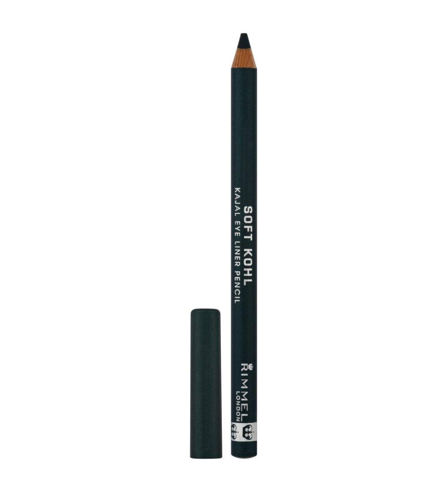 Rimmel Soft Kohl Eyeliner in Jungle Green - Long-Lasting Formula for Intense Eye Definition - Buy Online on GoSupps.com