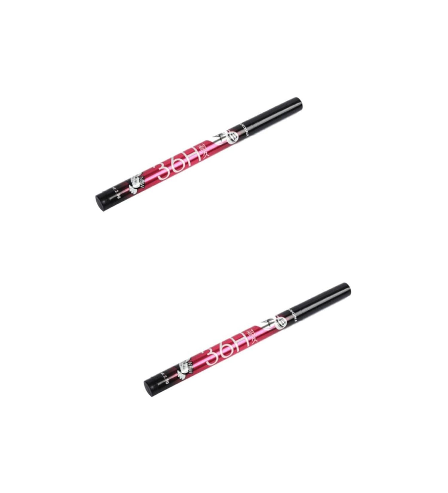Ipetboom 2pcs Liquid Cosmetics Makeup Black Eyeliner Waterproof 1 count (Pack of 1) As Shownx2pcs - Buy Online on GoSupps.com