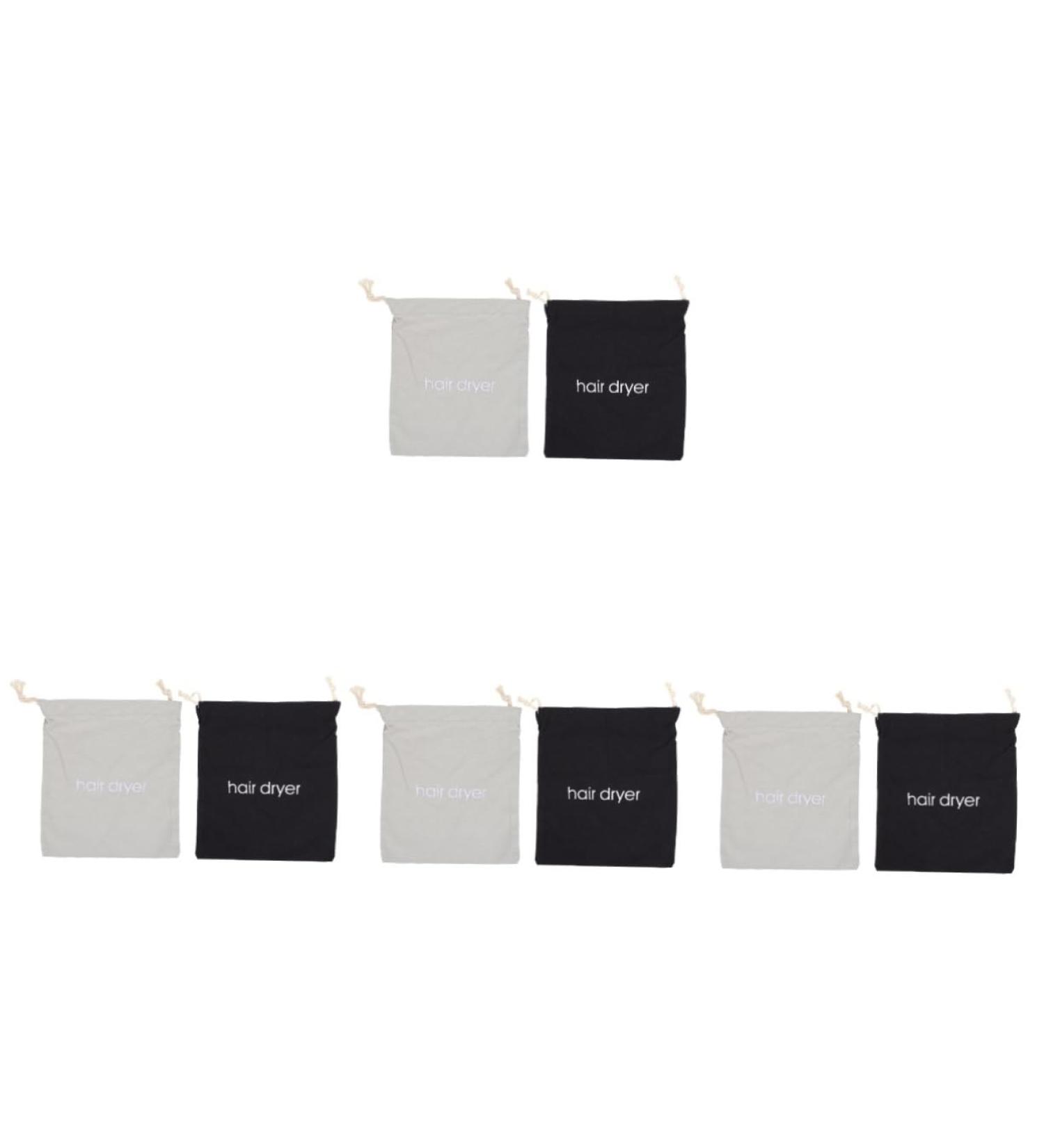 Balacoo 8 Pcs Hair Dryer Storage Bag Bracket Travel Universal 33x30x0.5cmx4pcs Assorted Colorx4pcs - Buy Online on GoSupps.com
