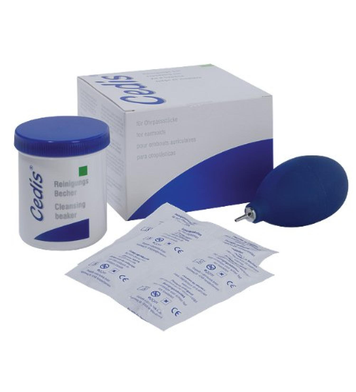 Original Cedis cleaning set for all behind-the-ear hearing aids (BTE) - Cedis No. 87000