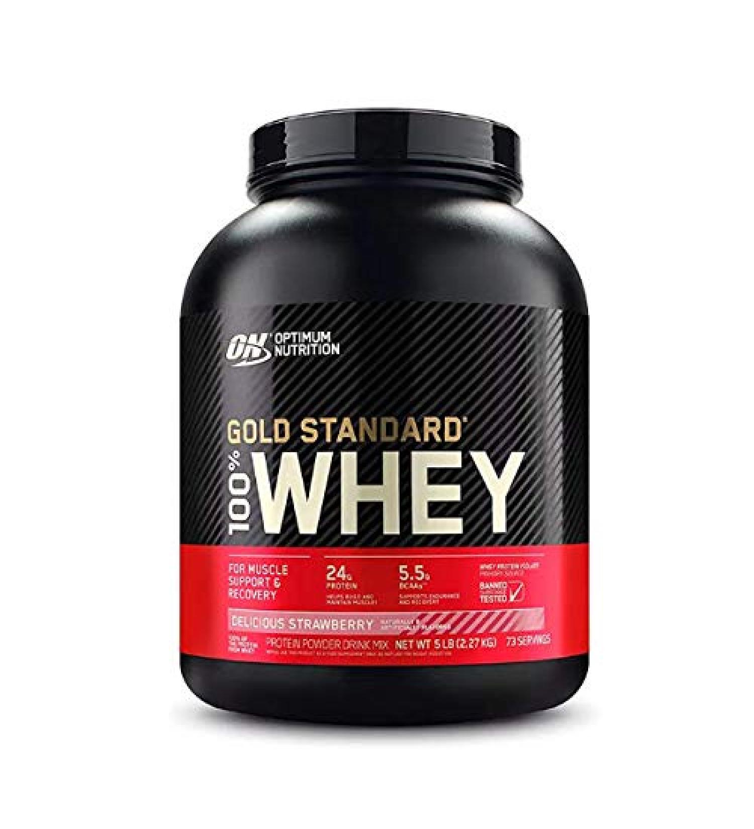 Optimum Nutrition - 100% Whey Gold Standard 2280g Can White Chocolate Raspberry