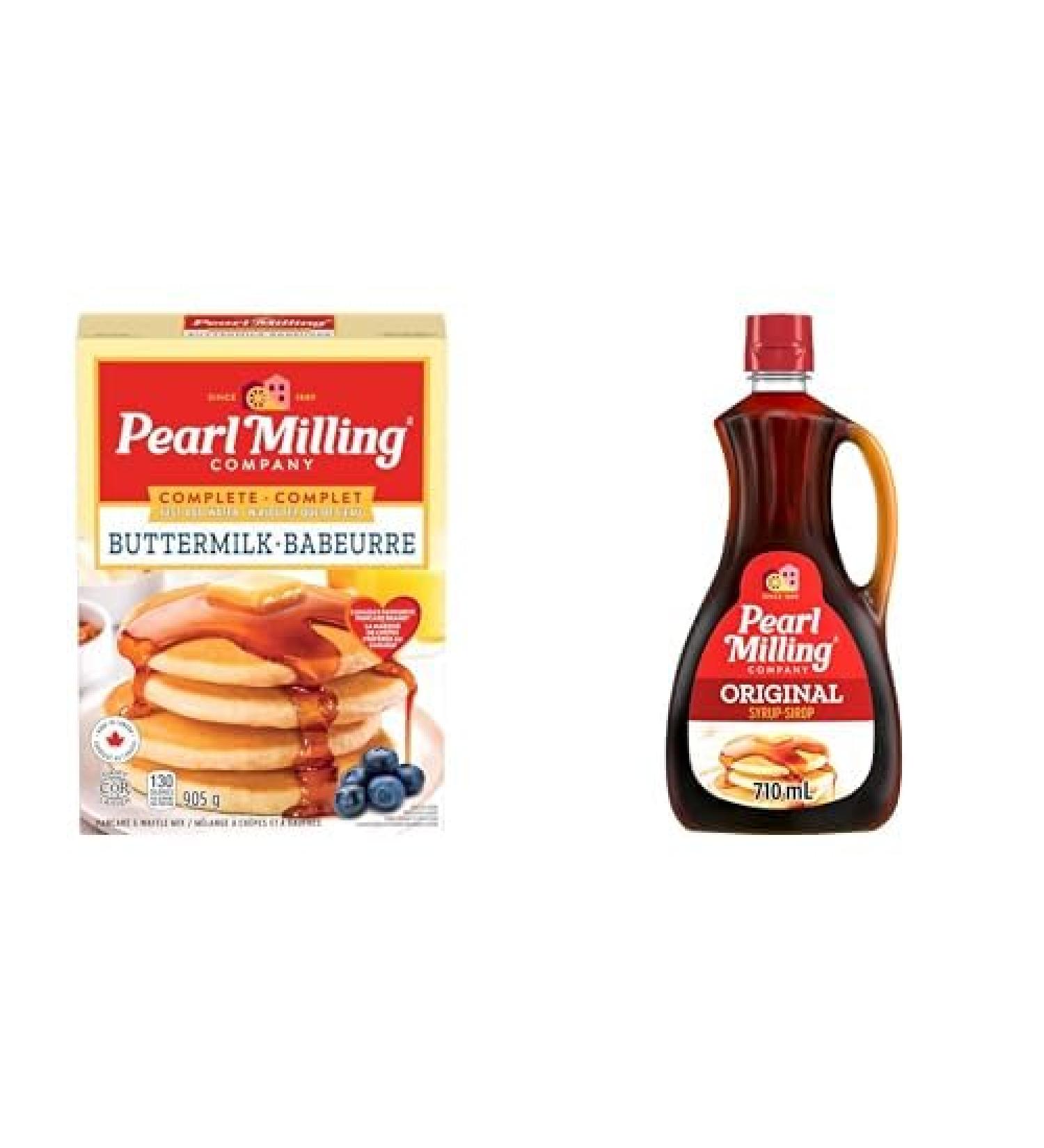 Pearl Milling Company Complete Buttermilk Pancake Mix 905g & Syrup 710ml