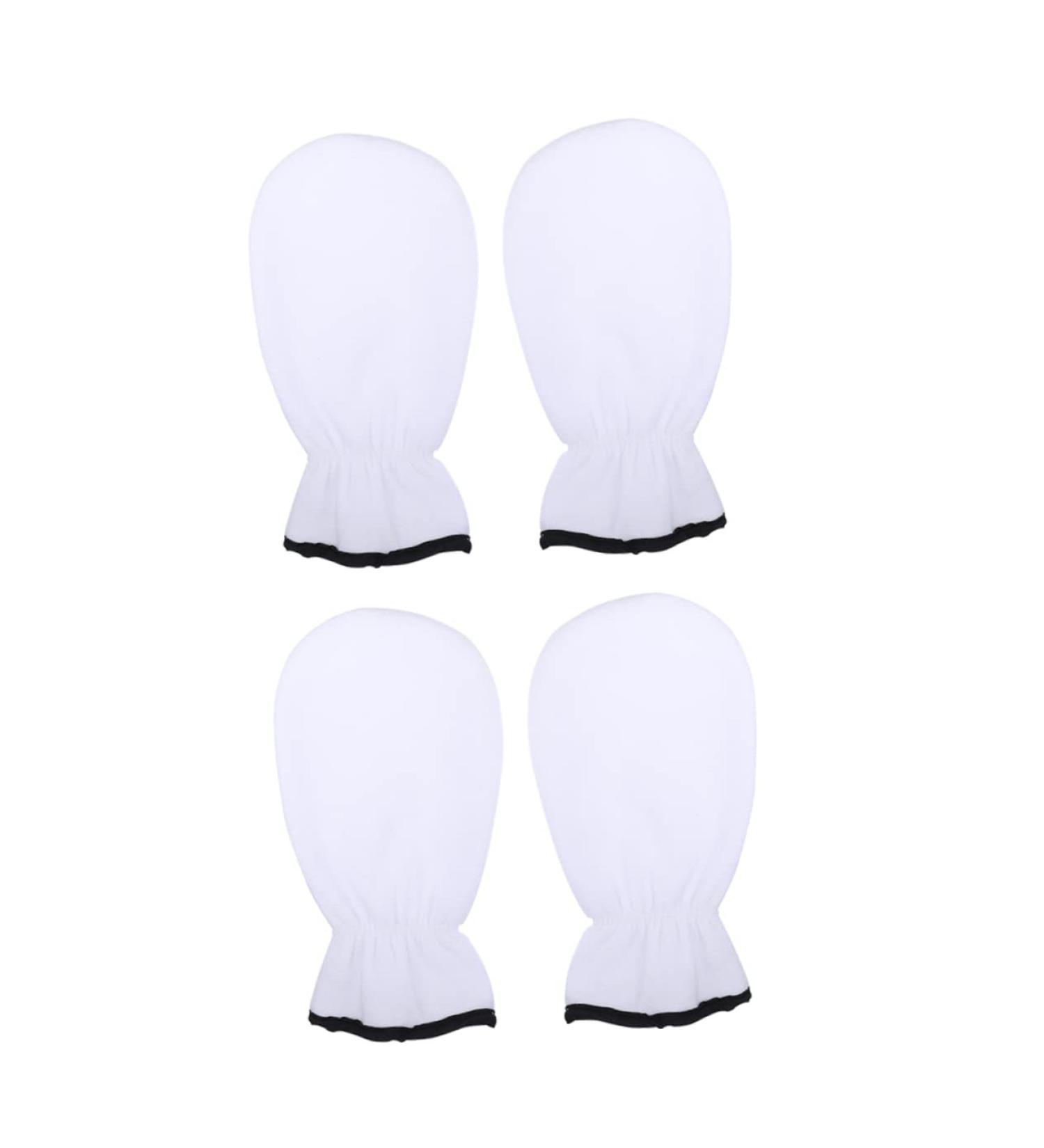 2paires Paraffine Et Mitaines Pour Soin Des Mains Et Spa Lot Pour R tention De Chaleur Et Absorption Profonde - Buy Online on GoSupps.com