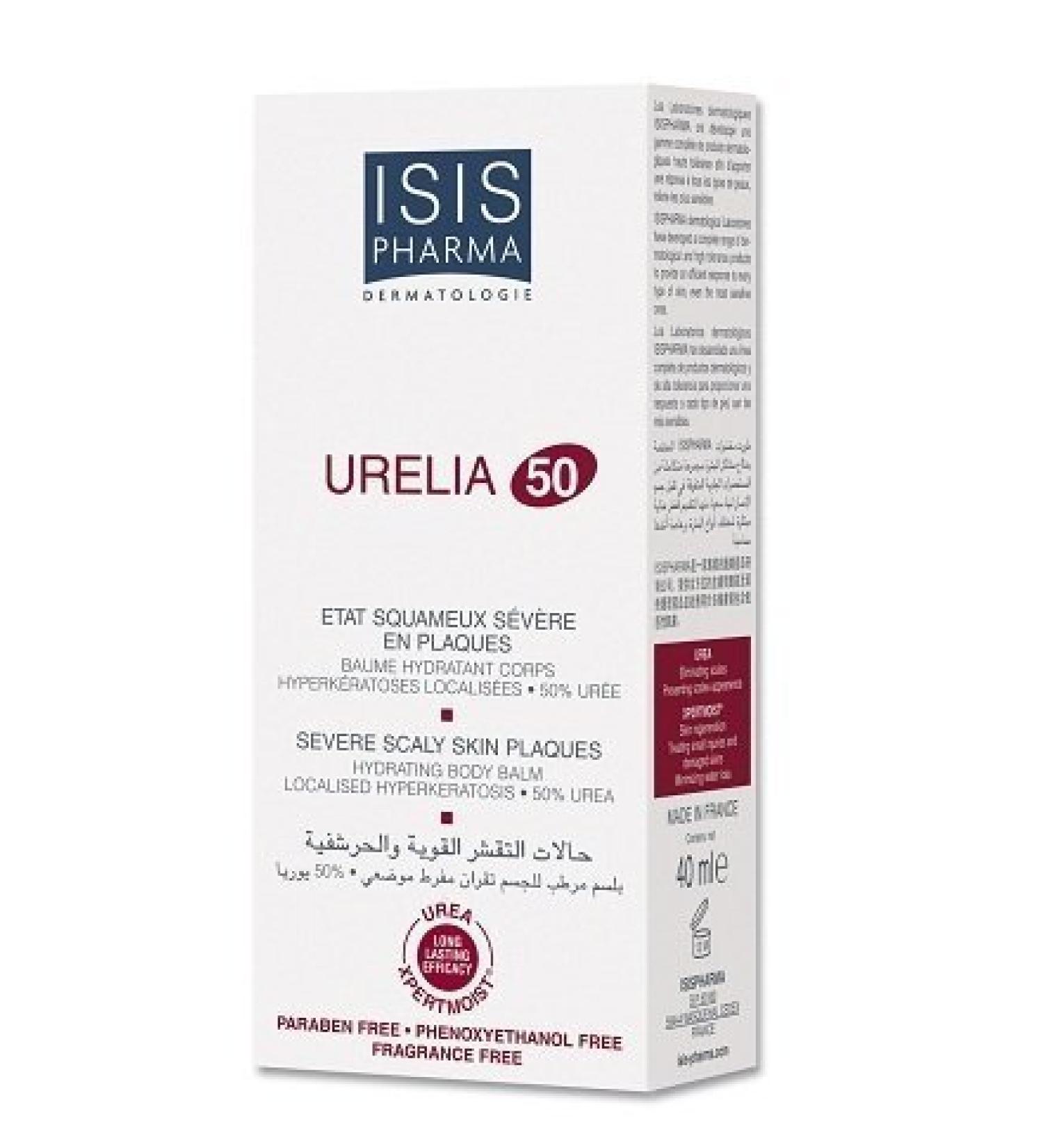 Isis Pharma Urelia 50 Hydraulic Balm for Severe Scaly Skin with Itching by Body-Care