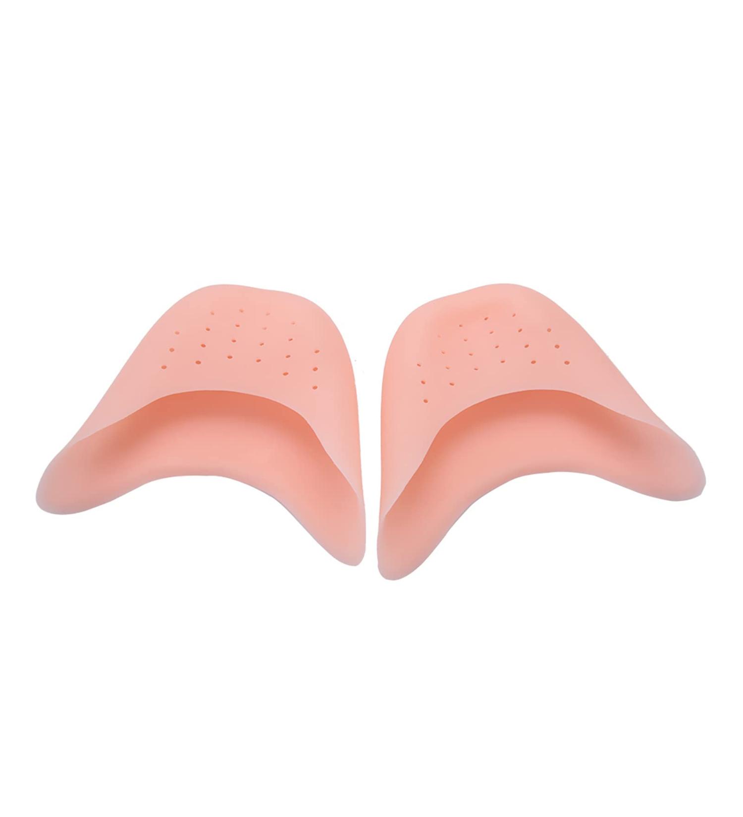 Silicone Soft Ballet Toe Pads | Dance Toe Protection & Comfort Insoles | 1 Pair Ballet Shoe Covers - Buy Online on GoSupps.com