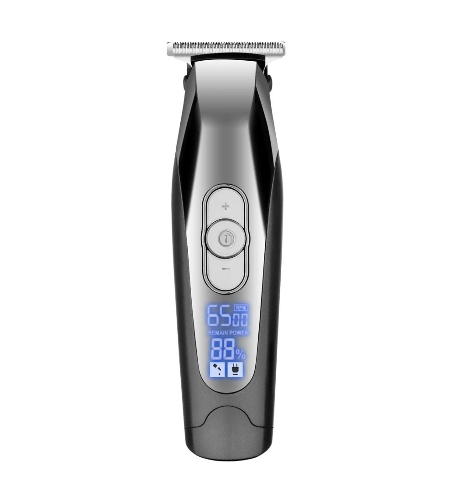 Professional 2in1 Hair Clippers with LED Display - Adjustable Speed Electric Hair Trimmer for Barber Shop | Powerful & Versatile Hair Cutting Tool - Buy Online on GoSupps.com