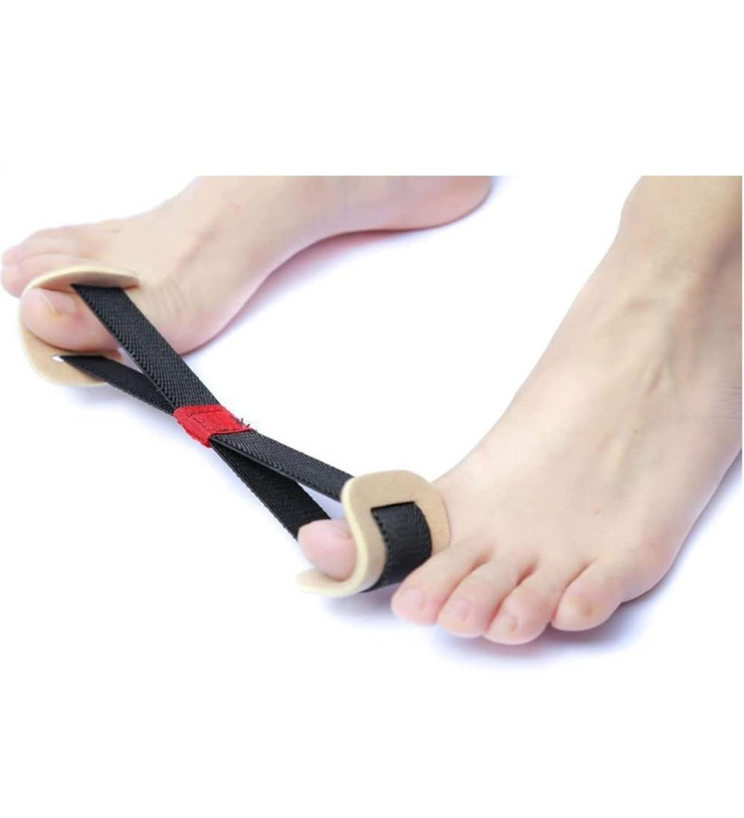 CN Herb Hallux Valgus Training Belt Corrector - Day & Night Toe Exercise with Puller for Big Toe Alignment - Buy Online on GoSupps.com