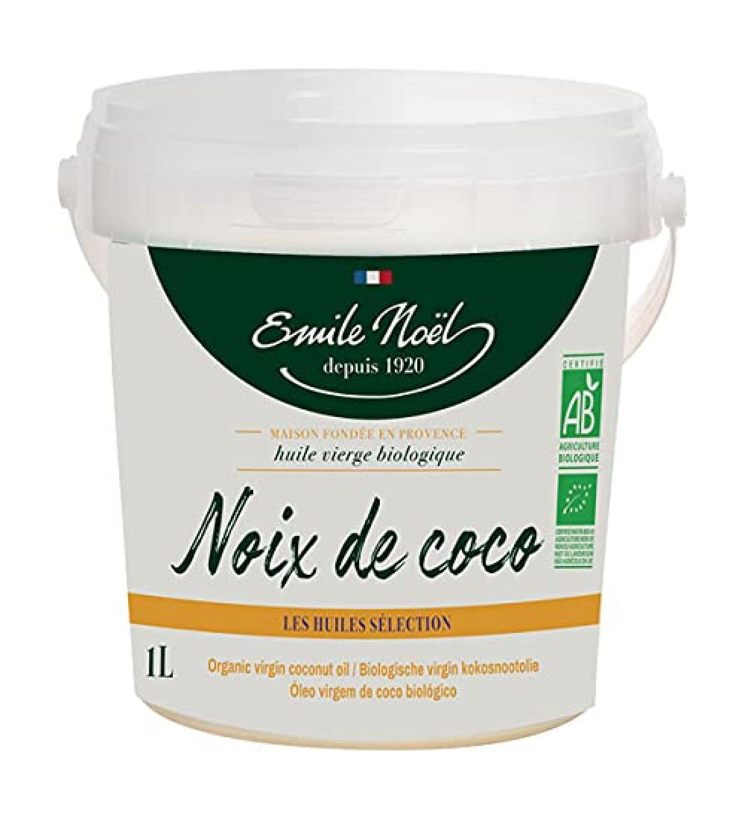 Emile Noel Virgin Coconut Oil 1L - Buy Online on GoSupps.com