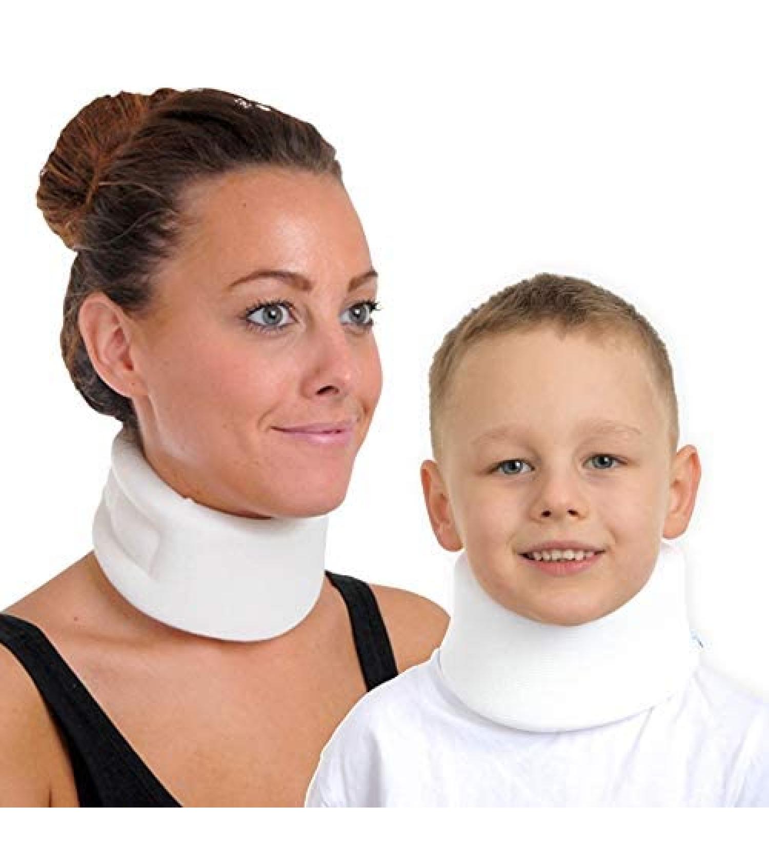 Express Orthopaedic - Medically Approved Neck Support Collar With Rear Fastening - KIDS & ADULT SIZES - 1 Unit (KIDS/S - Neck Circ:17-22cm) - Buy Online on GoSupps.com