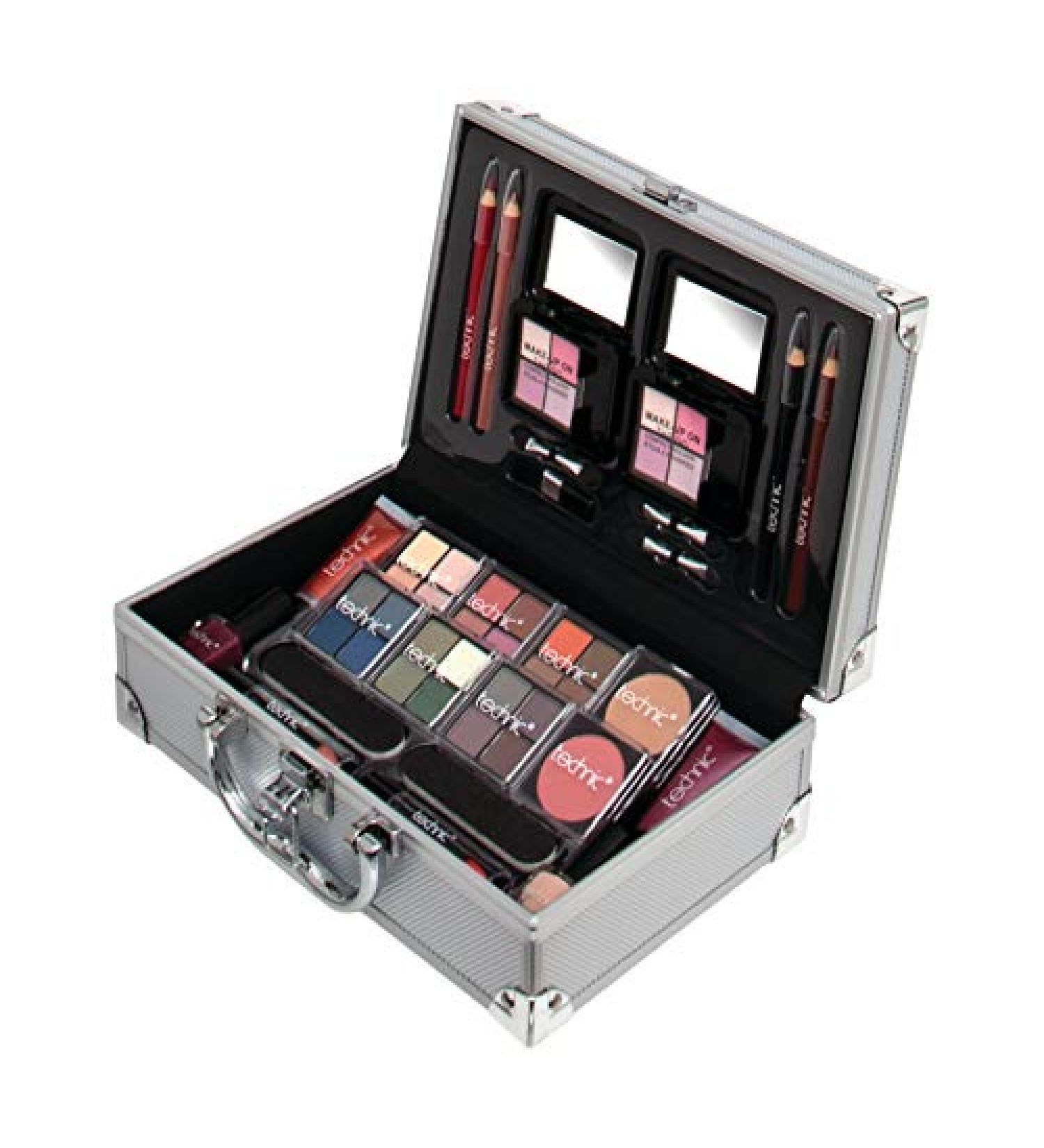 Beauty Cosmetics Make-up Super Color ALU Cosmelux make-up case 45 pieces (e419)