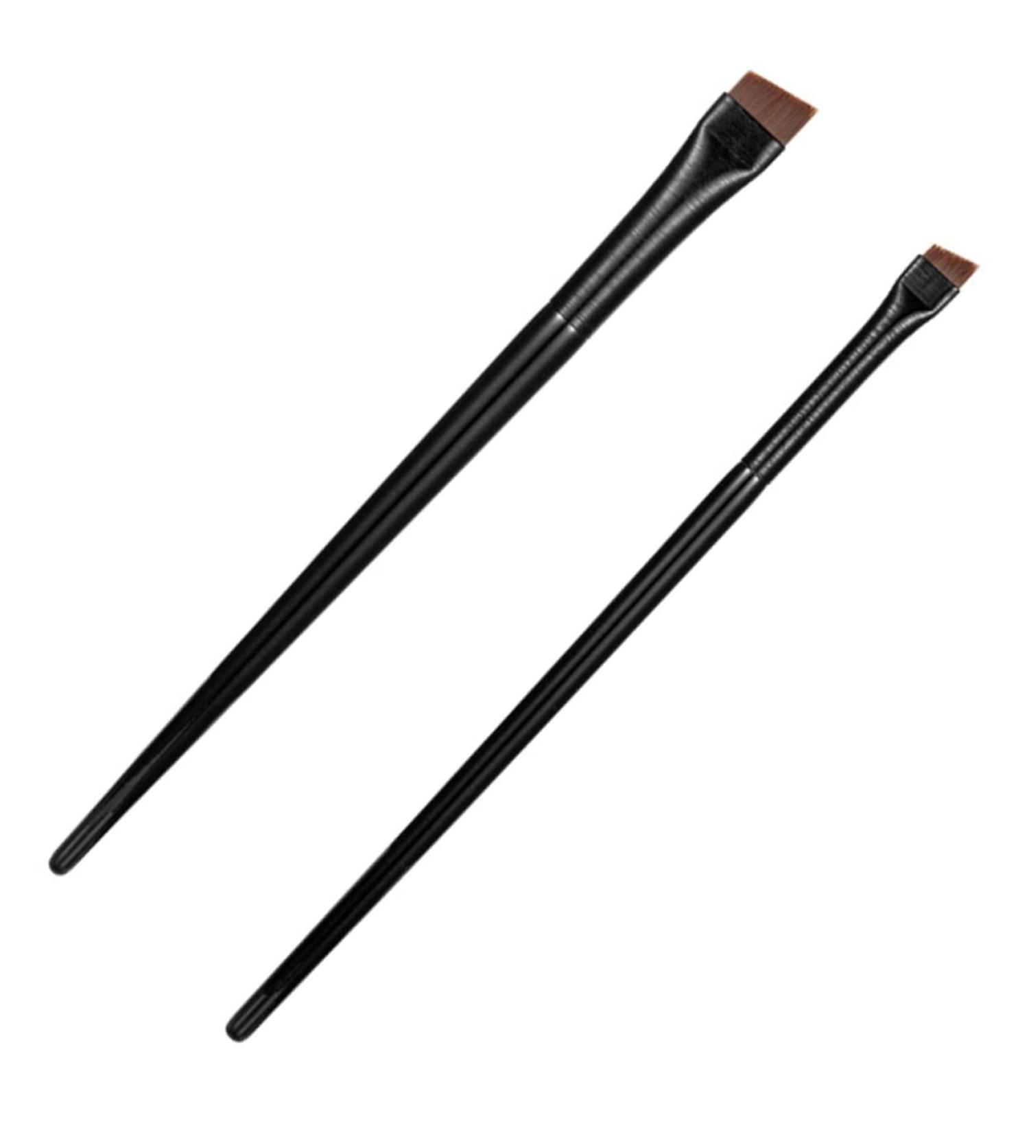 AUTSUPPL 3 Sets Cosmetic Brush Black Ultra Thin Eye Liner Eye Makeup Tool Brow Brush Wood - Buy Online on GoSupps.com