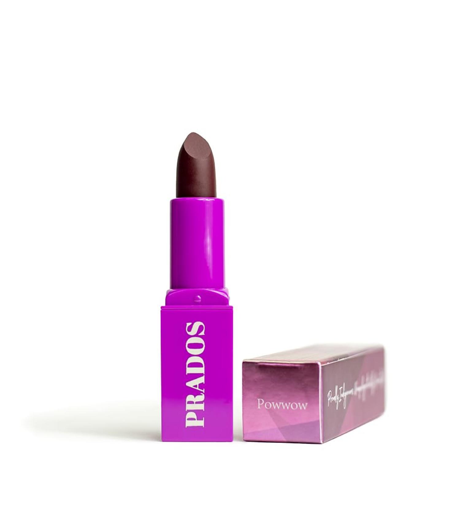PRADOS BEAUTY Powwow Satin to Matte Lipstick