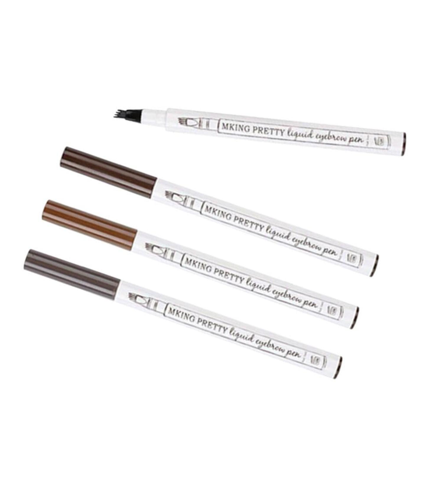 Beavorty 4pcs Eyebrow Pen Eyebrow Pencil Eyebrow Makeup Tool Liquid Makeup Tools 1 count (Pack of 1) As Shown - Buy Online on GoSupps.com