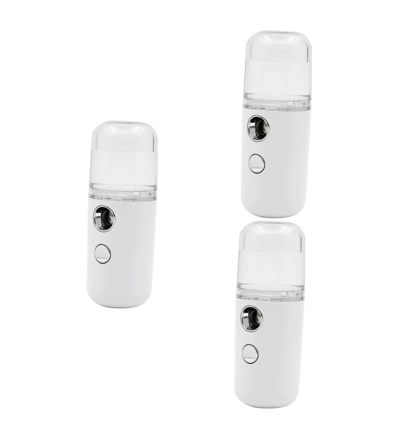 FOYTOKI 3 Pcs Portable Humidifier Sprayer Face Tool Facial Sprayer Mist Sprayer Handy Mini Sprayer White - Buy Online on GoSupps.com
