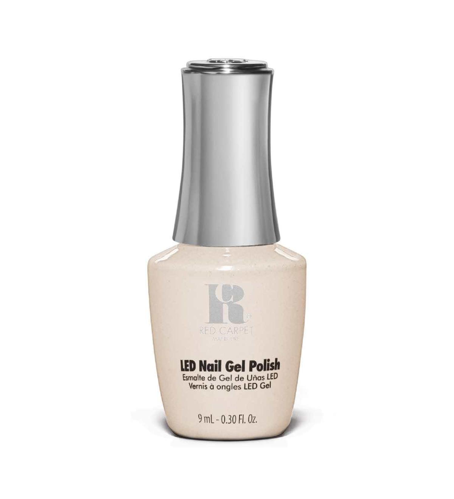 HEMA-Free Nail Gel Polish Ace The Audition White Iridescent Shimmer