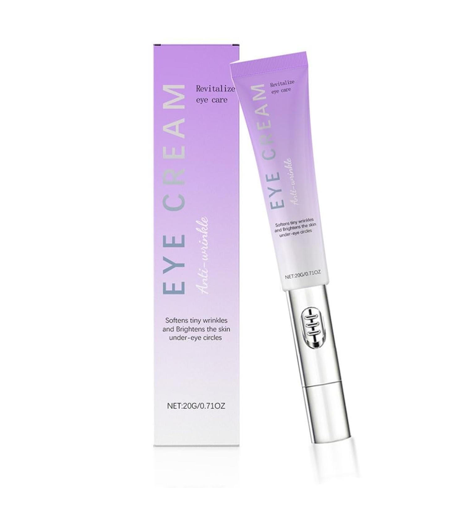 Cr me Contour Des Yeux Revitalisante Avec T te de Massage - claircit Raffermit et R duit Les Cernes Et Les Ridules(3pcs) - Buy Online on GoSupps.com