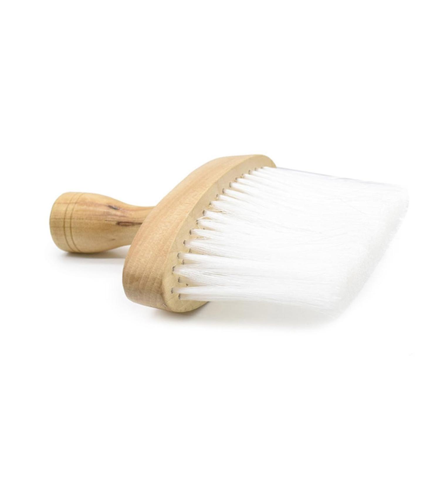 FOMIYES Face Salon Brush Duster Brush Hairdressing Neck Brush Vintage Shaving Hair Duster Neck Duster Brush Barber Neck Brush Wool Duster Wooden Clean White 15X12X12CM White - Buy Online on GoSupps.com