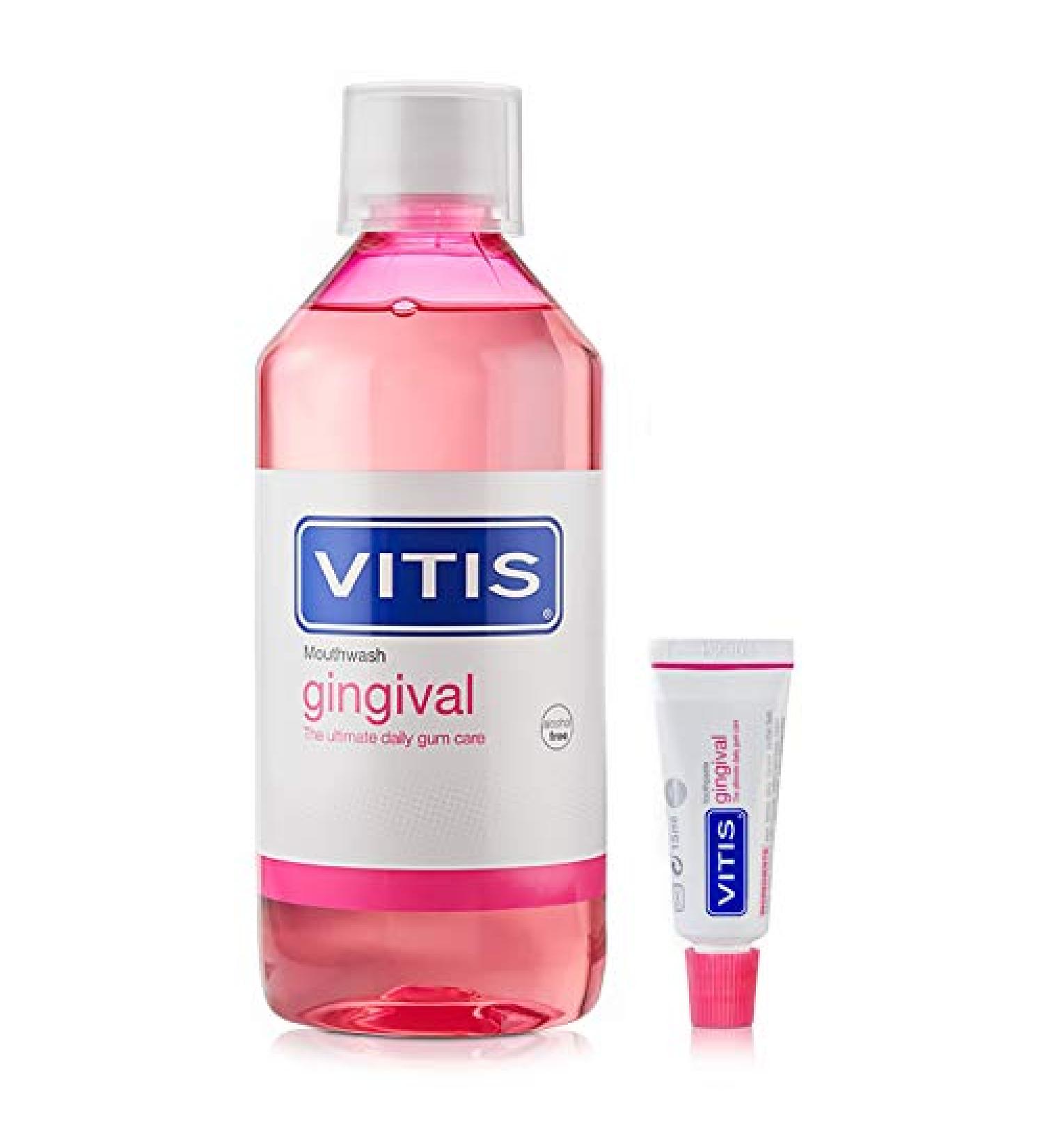 Vitis Vitis Gingival Plus Vitis Gingival Dentifrice 500 ml