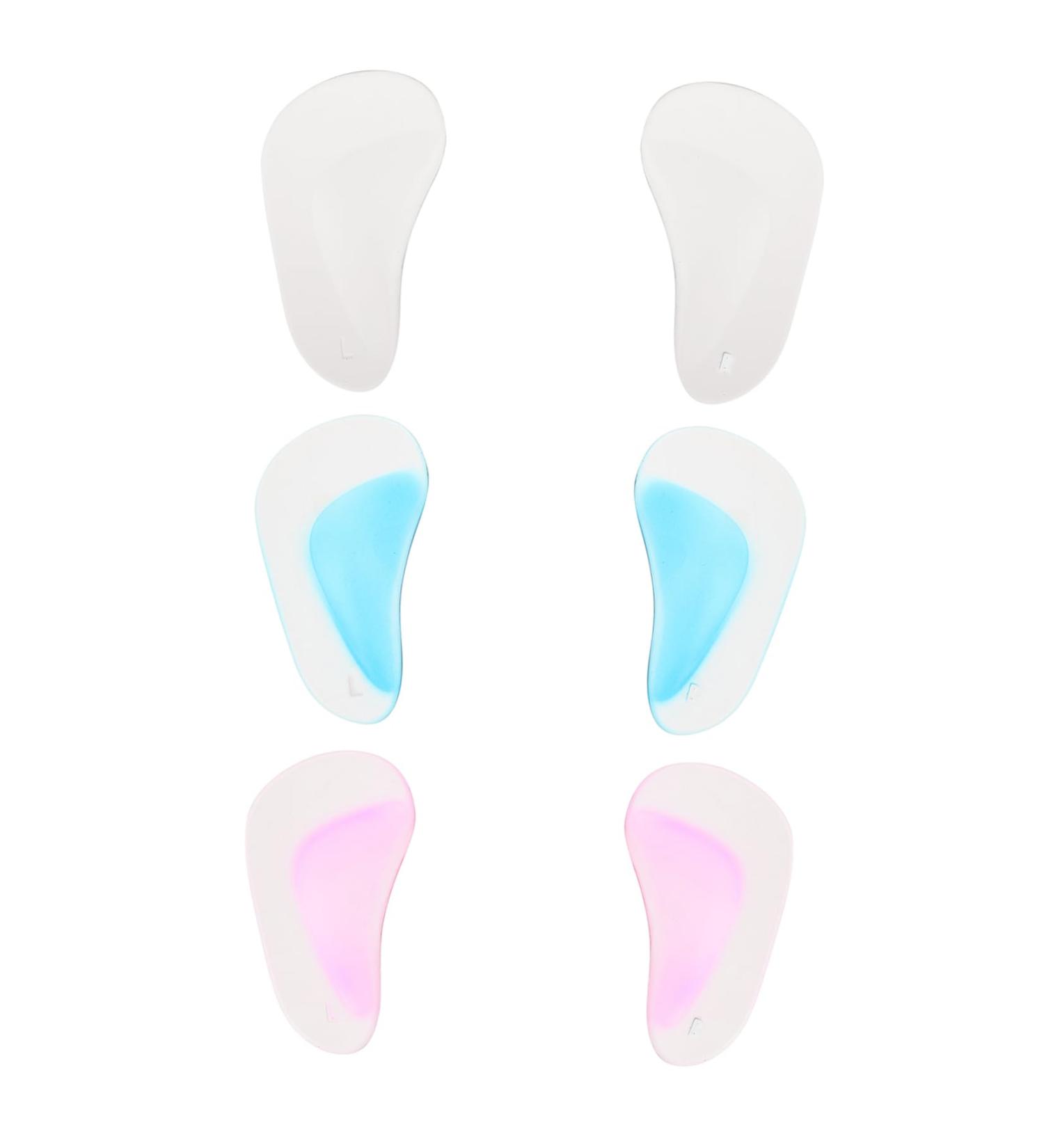 FRCOLOR 6pcs Anti-Wear Heel Stickers & Silicone Arch Support Insoles - Cushioned Gel Inserts for Women s High Heels - Non-Slip Foot Pads - Buy Online on GoSupps.com