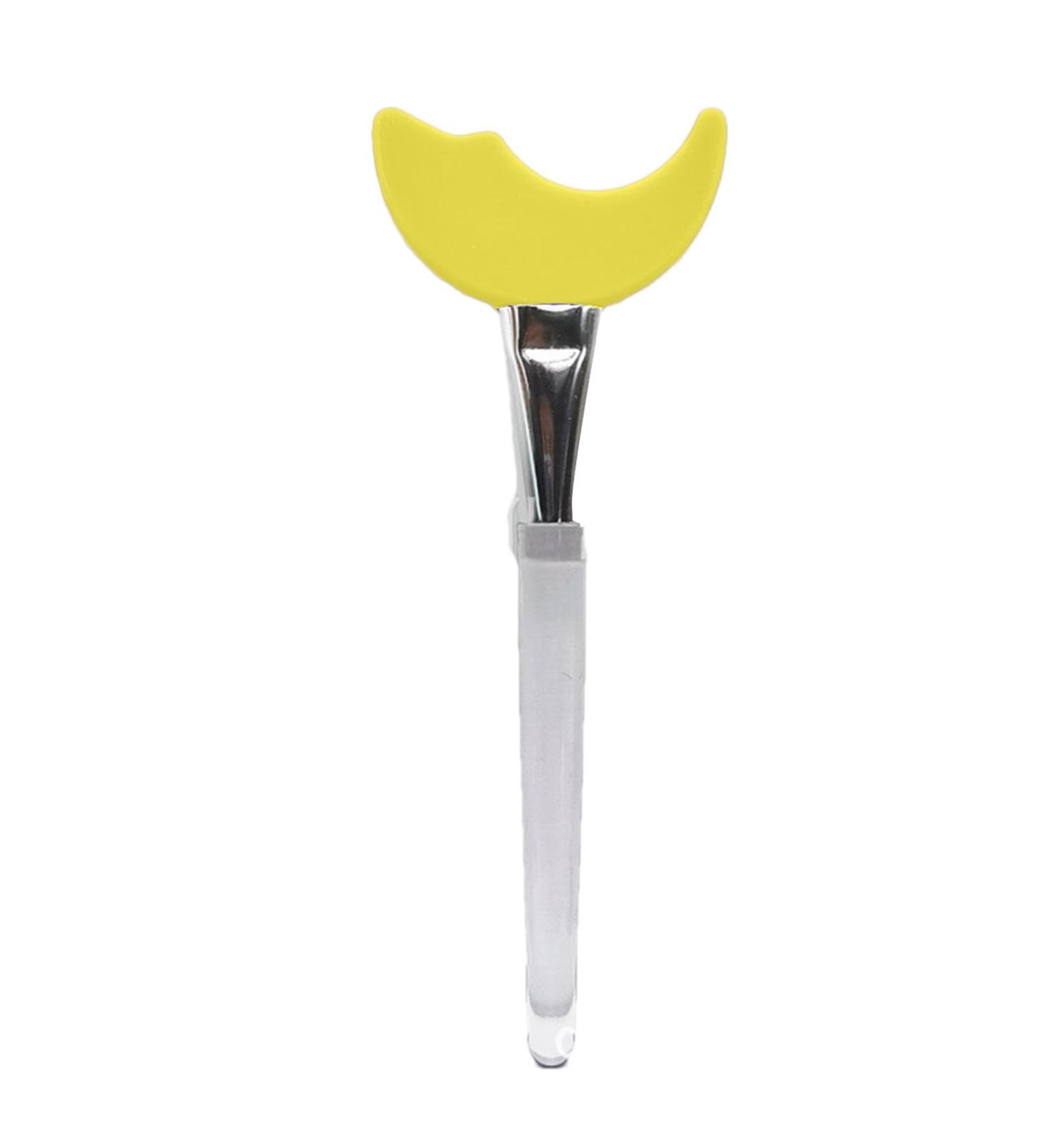 Mascara Eyelashes Tools- 11cm * 4.5cm Portable Eyelash Brush Tool| Easy To Use Eyelash Tool Mascara Shield| Eyelashes Mascara Applicator Tool For Women Girls Ladies And Daily Parties Yellow - Buy Online on GoSupps.com