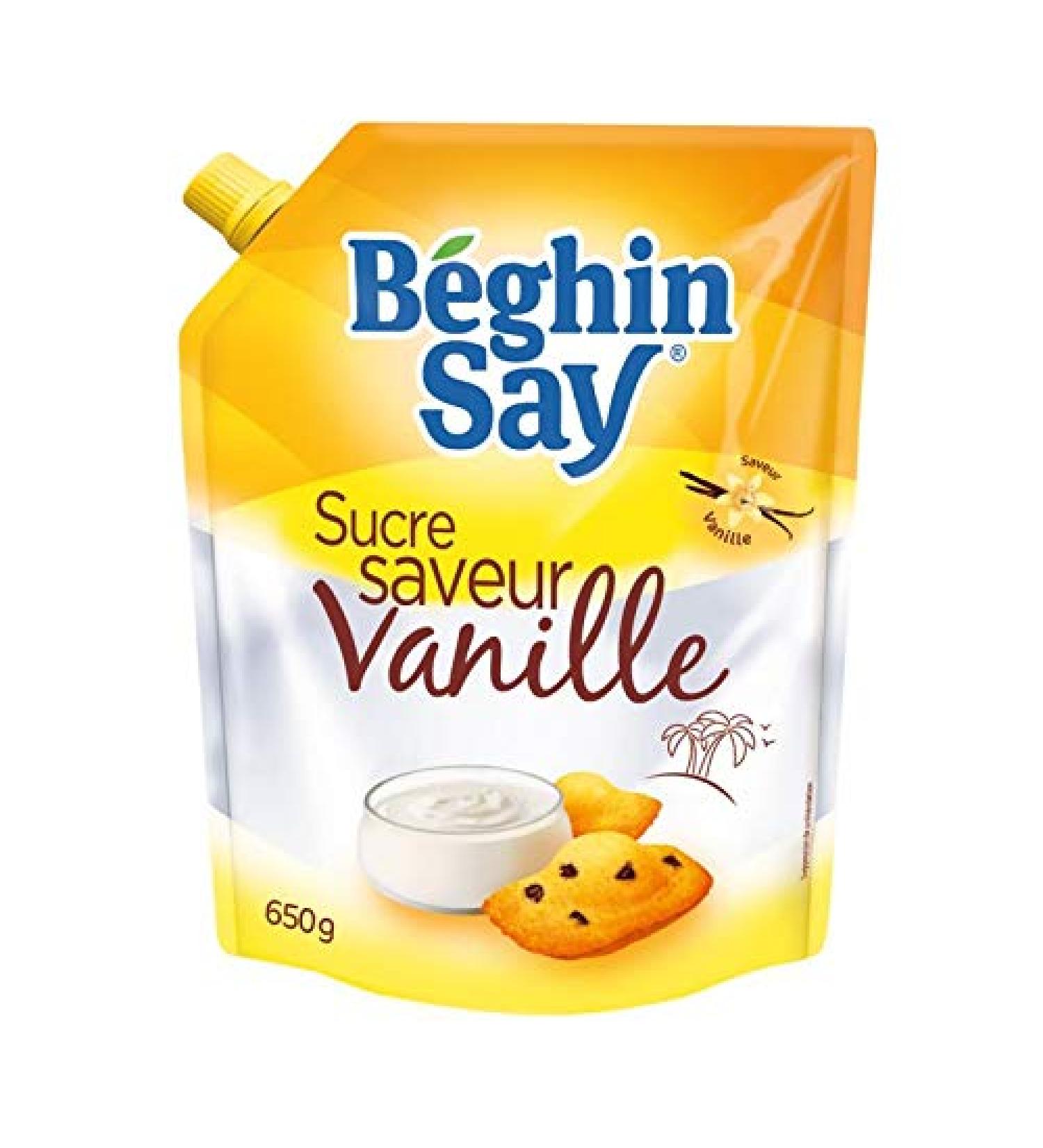 B GHIN SAY - Sucre Aromatise Vanille Bourbon 650G - Lot De 3 - Vendu Par Lot