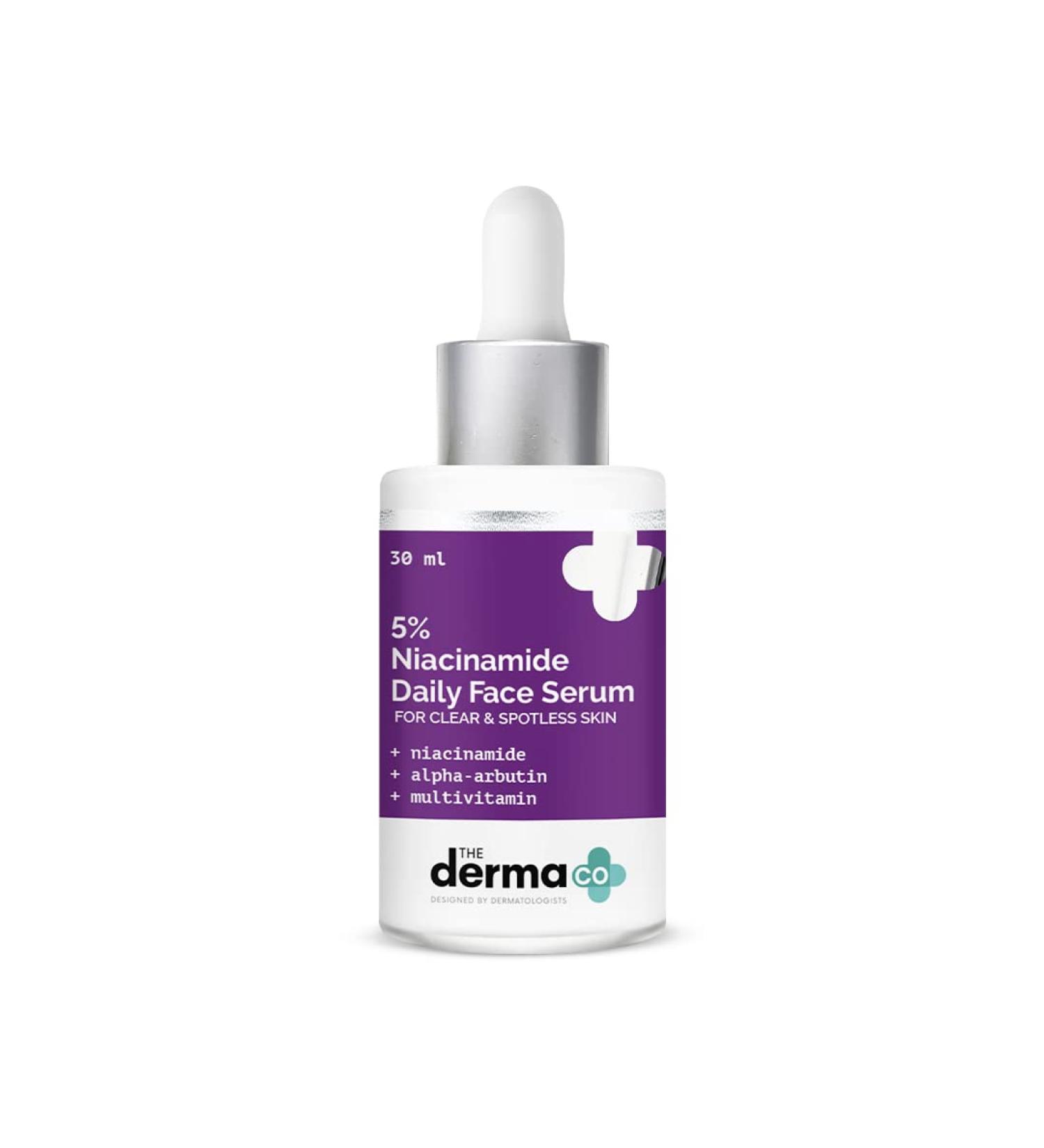5% Niacinamide Face Serum with Alpha Arbutin & Multivitamins | Clear Spotless Skin | 30ml - International Shipping Available - Buy Online on GoSupps.com