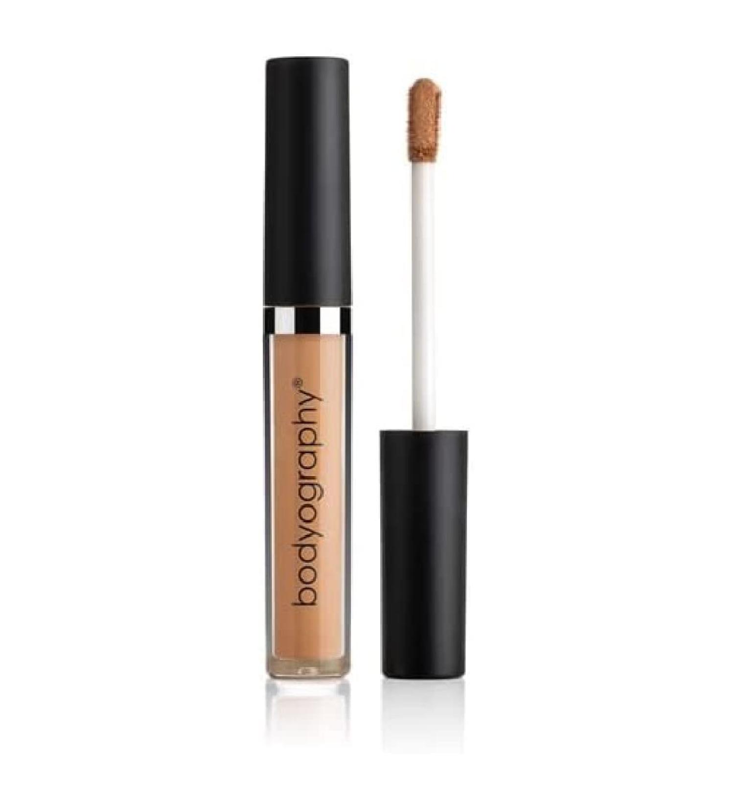 Bodyography Skin Slip Full Coverage Concealer - Flexible Comfort  Flawless Finish - Lightweight for all Day Wear Skin Hydration - Infused Vitamin E and Glycerin (Cool Medium)