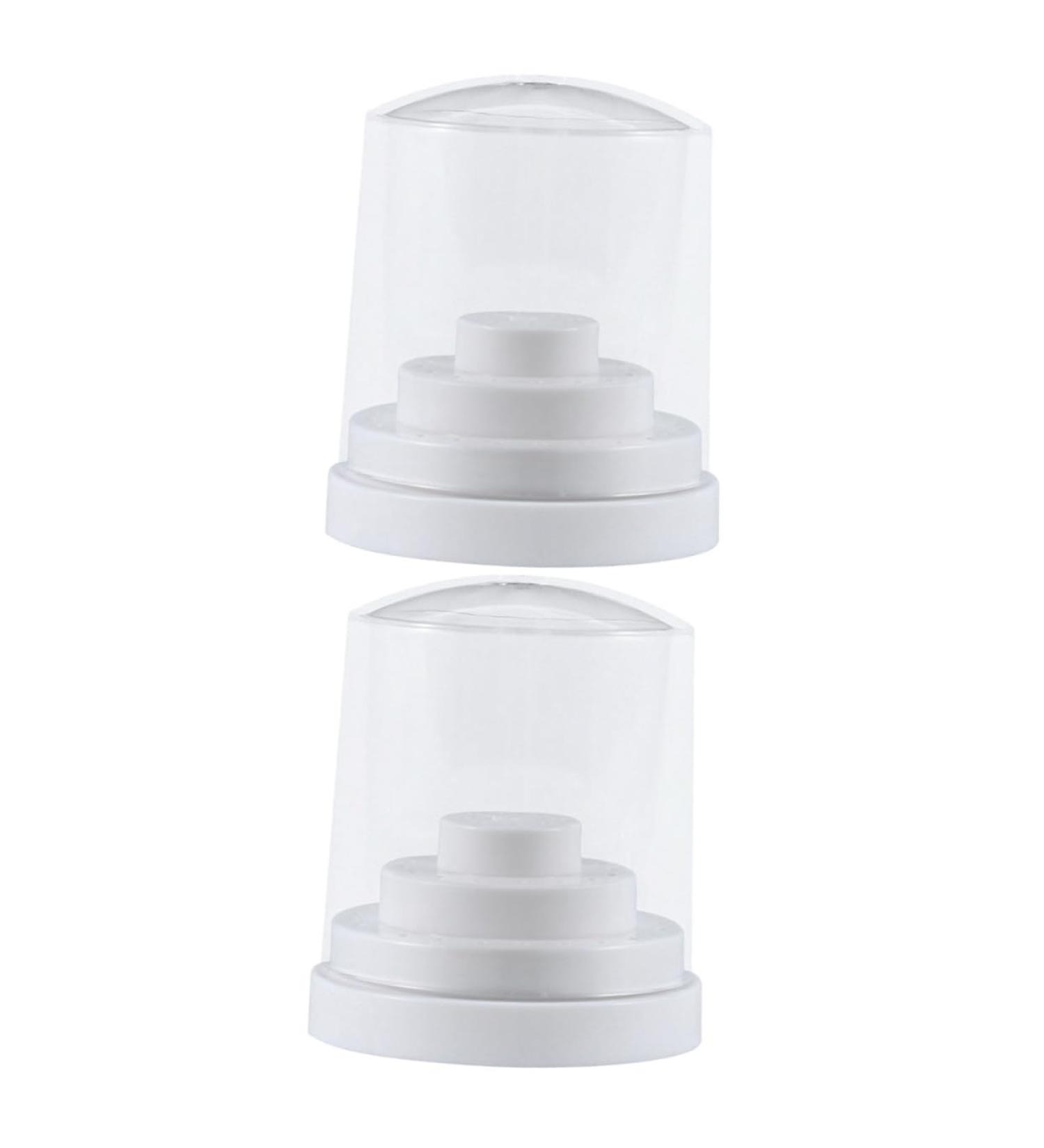 POPETPOP 2 Pcs 48 Nail Bit Holder Nails Drill Bits Nail Display Stand Nail Drill Bits Stand Nail Drill Bits Holder Nail Grinding Head Nail Drill Bit Container Organizer White Multicolor Size 1x2pcs Whitex2pcs - Buy Online on GoSupps.com