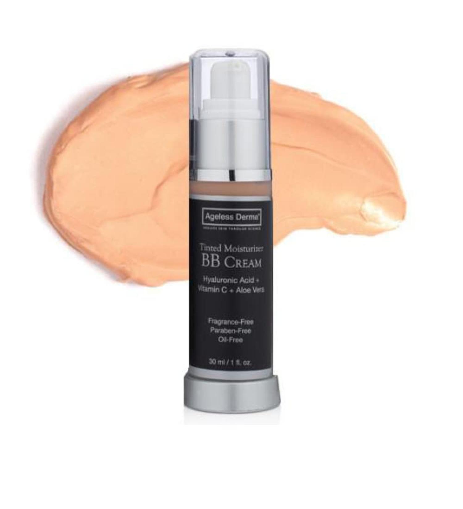BB Cream Tinted Moisturizer with Hyaluronic Acid and Vitamin C (Light) 1 Fl Oz (Pack of 1) Light - Buy Online on GoSupps.com