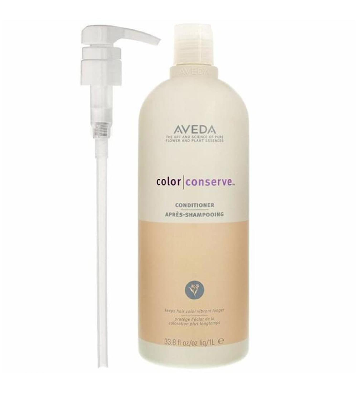 Aveda Color Conserve Conditioner Helps Protect Hair Color and Prevents Fading 33.8 oz with Pump