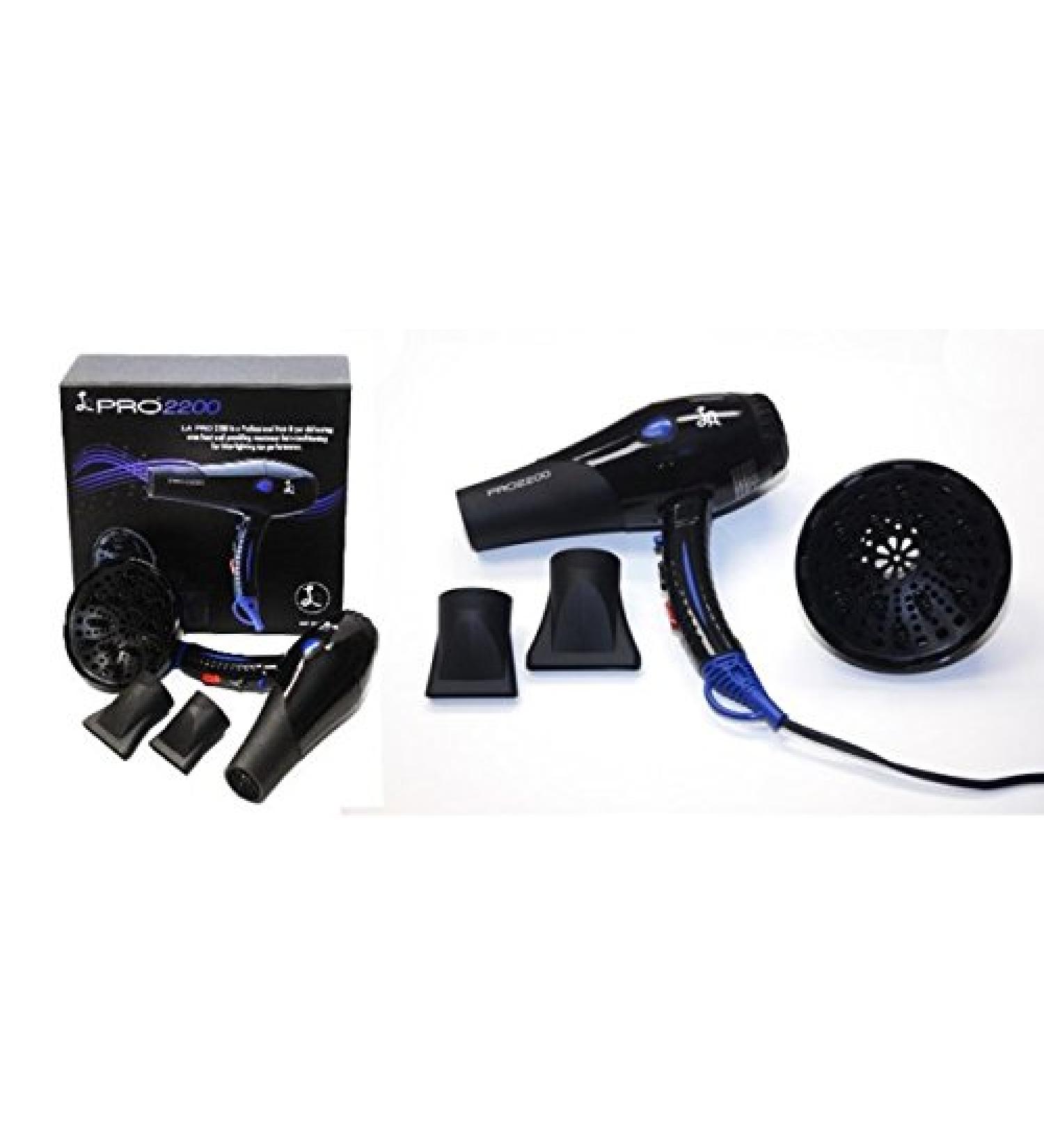 LA PRO2200 HAIR DRYER PROFESSIONAL WITH DIFFUSER 2 NOZZLES SLEEK PRODUCT INFO VIDEO http://youtu.be/EgBxOT8gGFg - Buy Online on GoSupps.com