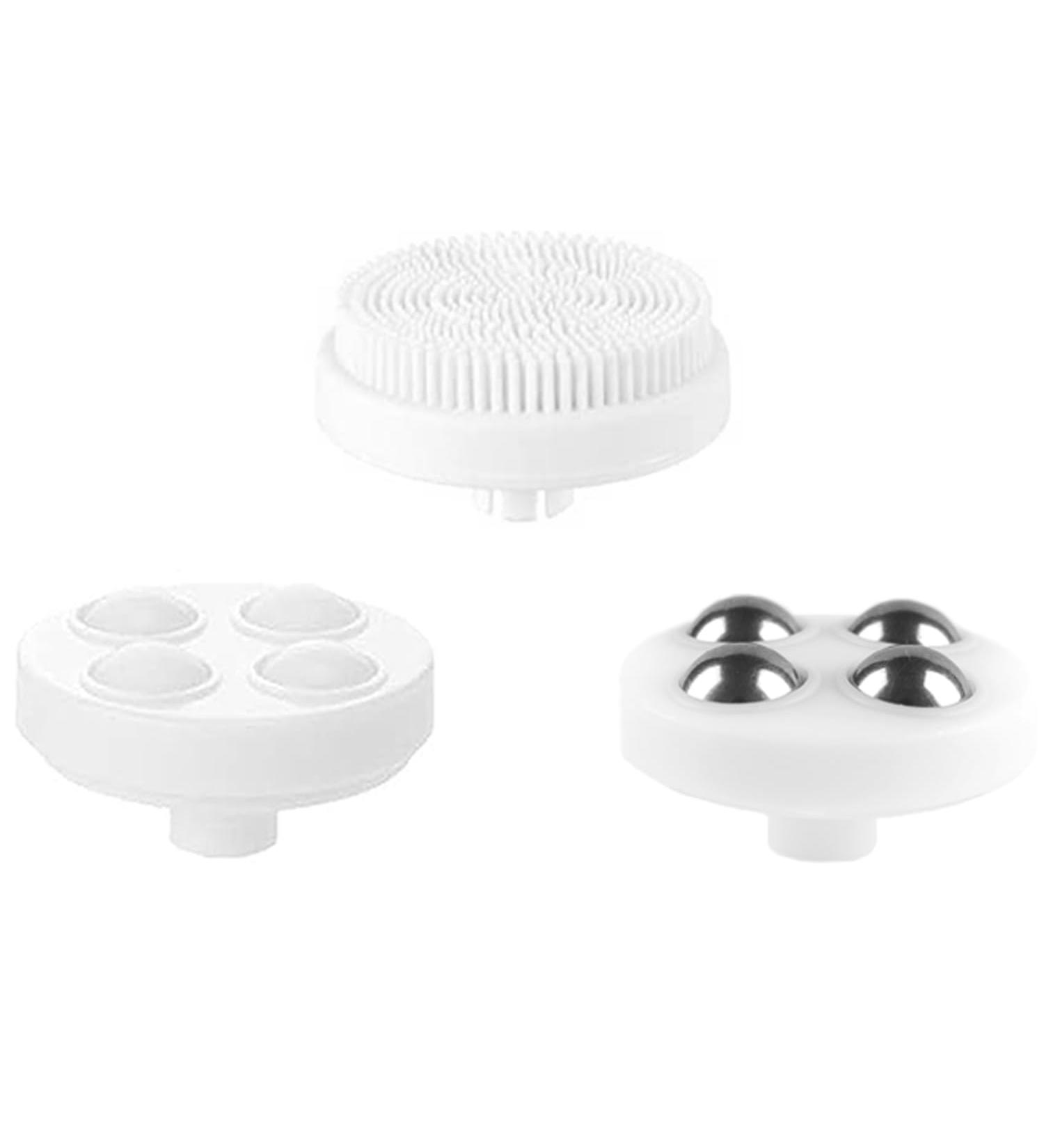 Face Scrubber | Facial Cleansing Brush Exfoliator Skin Care Beauty Products Powered Electric Wash Exfoliating Skincare Women Spin Cleanser Tools Cleaning Scrub Washer Self Care (Extra Heads 3.1)