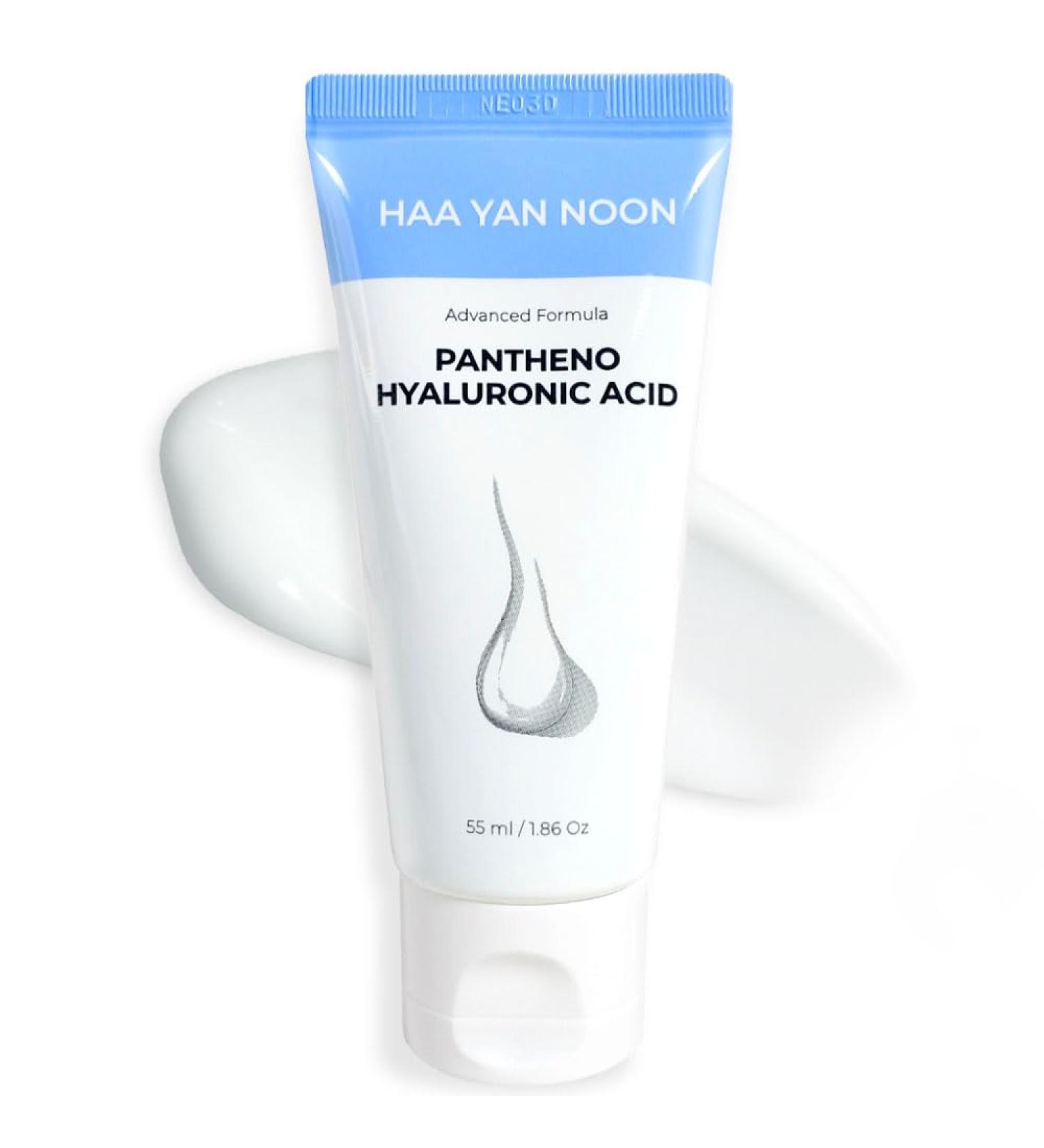 HAA YAN NOON Pantheno Hyaluronic Acid Rich Cream 1.86 Oz / 55ml with Hyaluronic Acid Panthenol Centella & Deep moisturizing Skin Barrier Korean Skincare - Buy Online on GoSupps.com