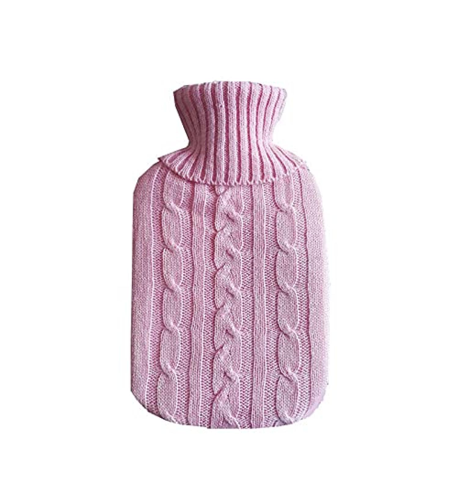 MAIES 2000ml Hot Water Bottles - Knitted Washable Removable Large & Heat-Proof | International Shipping Available - Buy Online on GoSupps.com