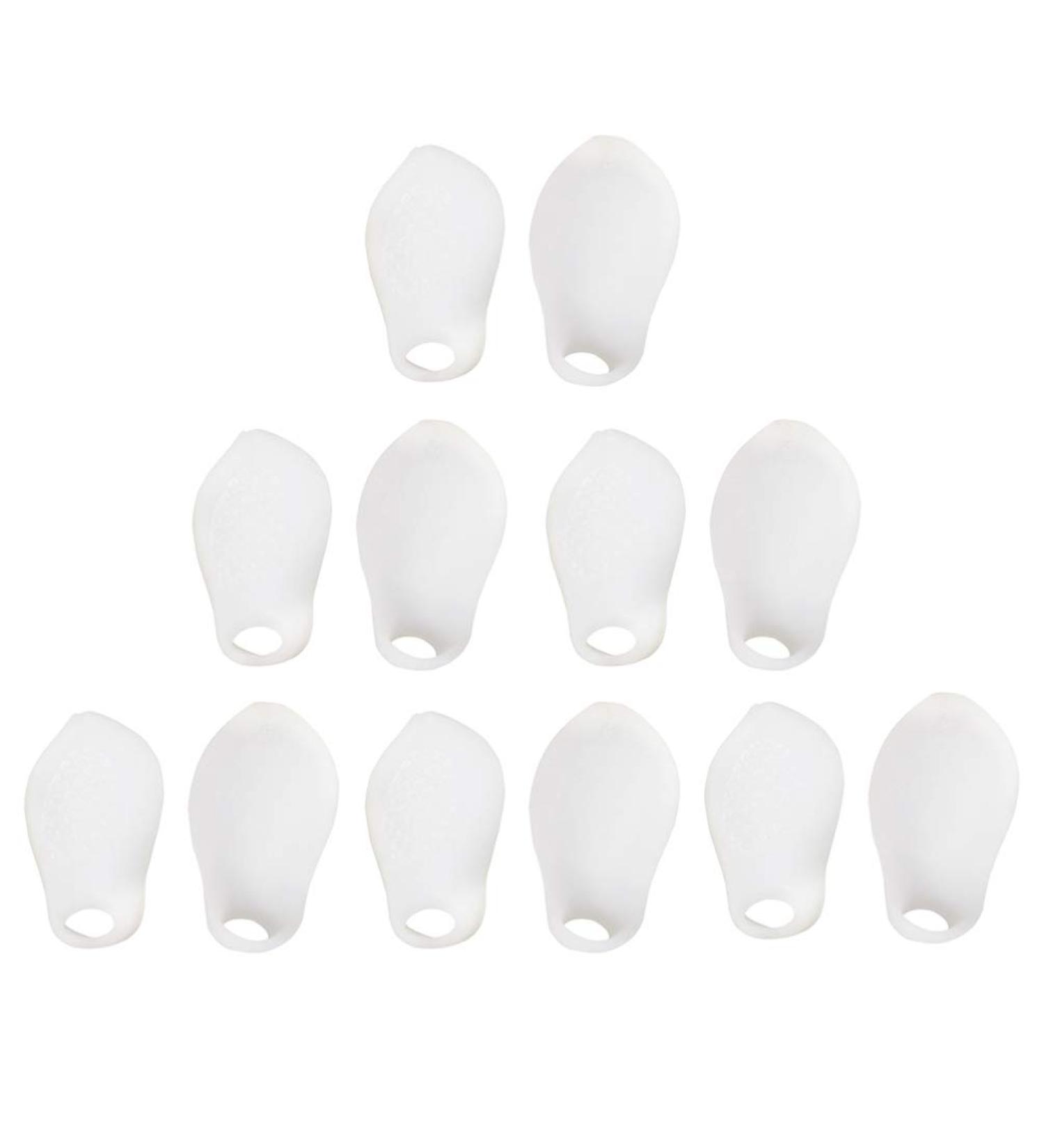 Buy 6 Pairs Little Hammer Bunion Separator Caps - Foot Protectors & Pads for Pain Relief | International Shipping Available - Buy Online on GoSupps.com