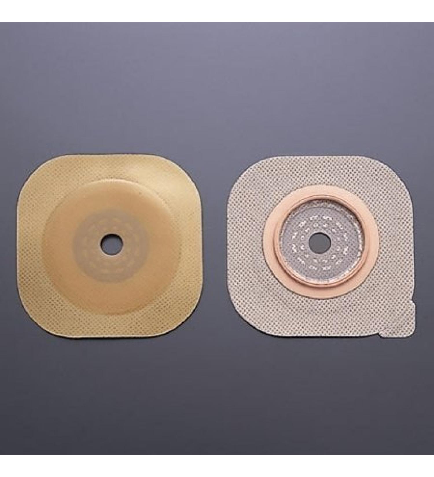 Ostomy Barrier FlexWear Without Tape 2-1/4 Flange Red Code Cut-To-Fit Up To 3-1/4 Stoma (#15203 Sold Per Box) by New Image